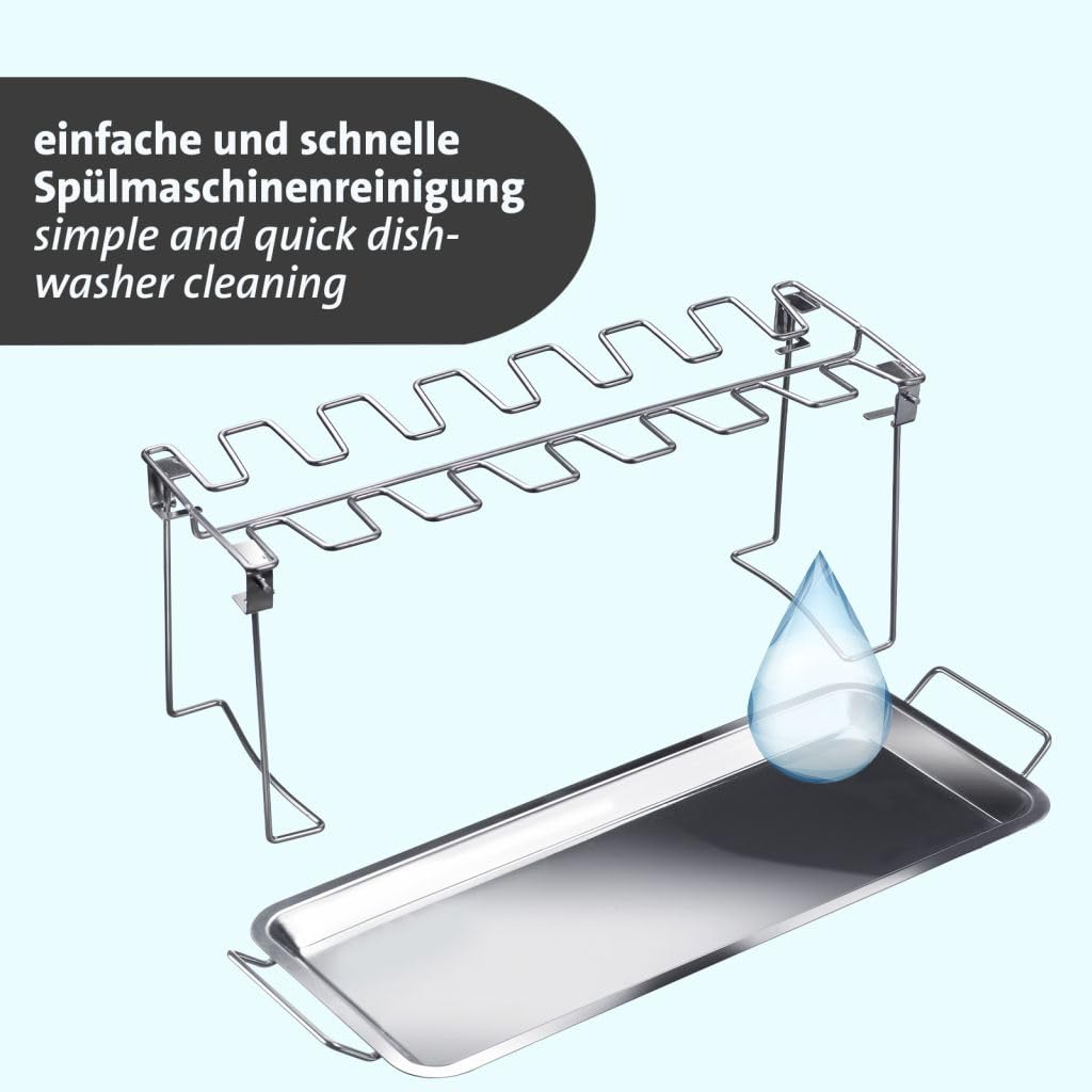 westmark-support-pour-pilons-de-poulet-grand-mod-le-en-acier-inoxydable-jusqu-14 image 6