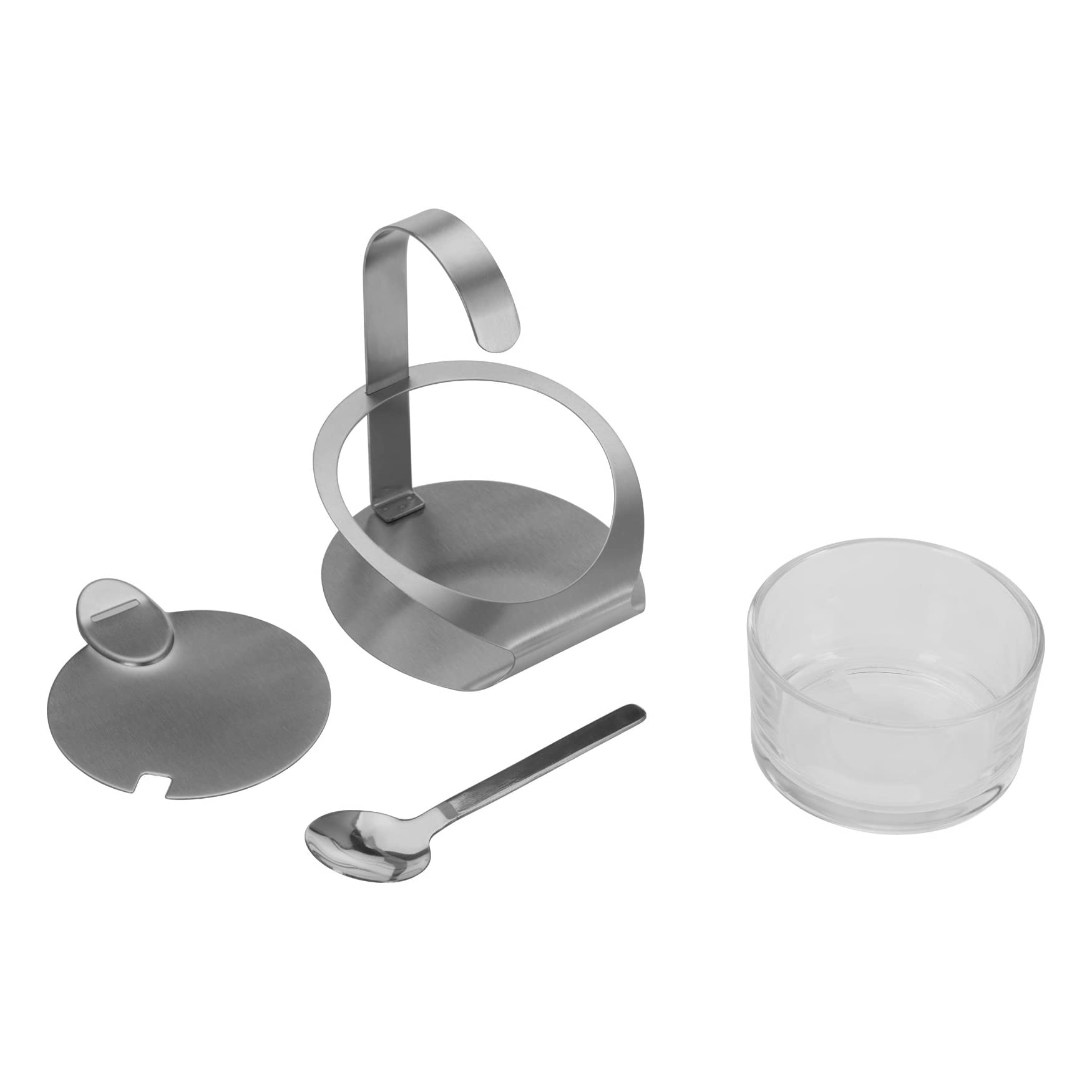 westmark-65112260-wien-pot-parmesan-sucre-4-pi-ces-150-ml-en-verre-et-acier-inox image 6