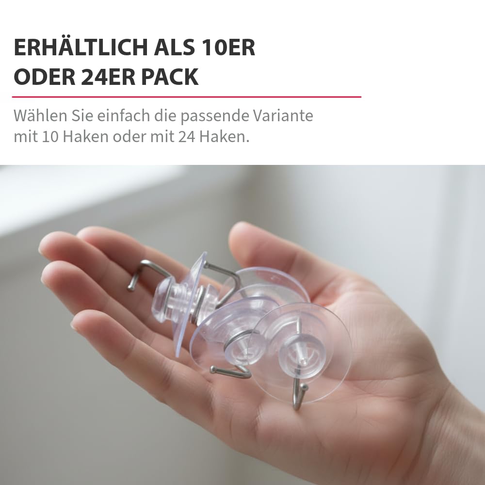 westmark-531822e3-lot-de-24-crochets-ventouse-2-cm-plastique-acier-transparent-a image 6