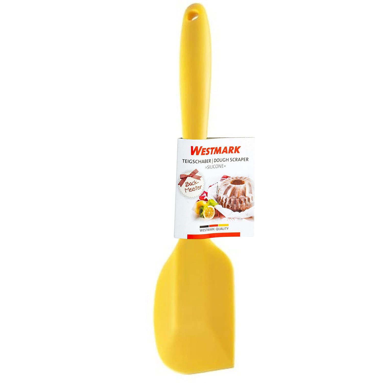 westmark-1554227y-spatule-de-cuisine-et-p-te-silicone-jaune-27-7-x-5-4-x-1-6-cm image 7