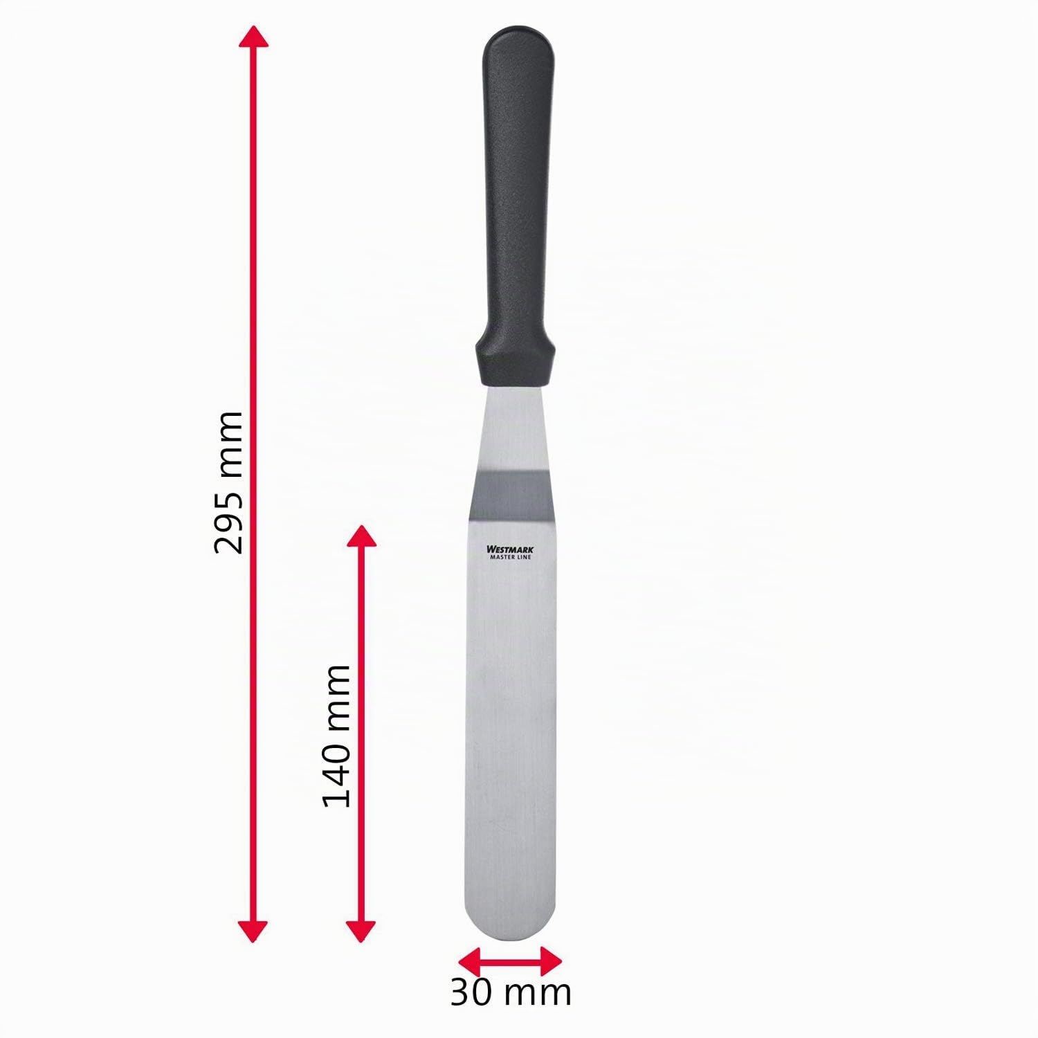 westmark-spatule-coud-e-professionnelle-master-line-31262270-lame-flexible-acier image 6