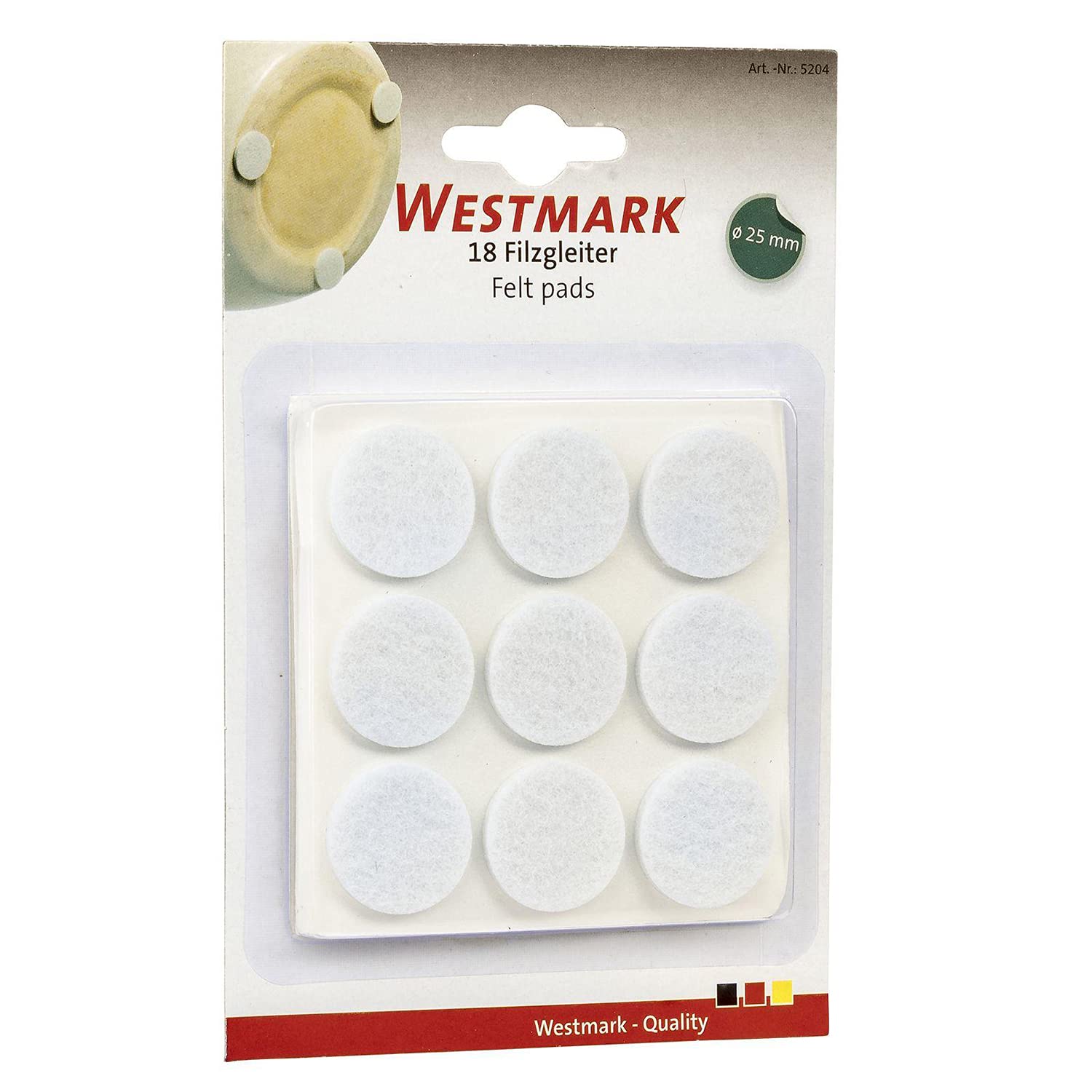westmark-52042280-patins-en-feutre-pour-pieds-de-chaise-et-de-table-16-pi-ces-25 image 5