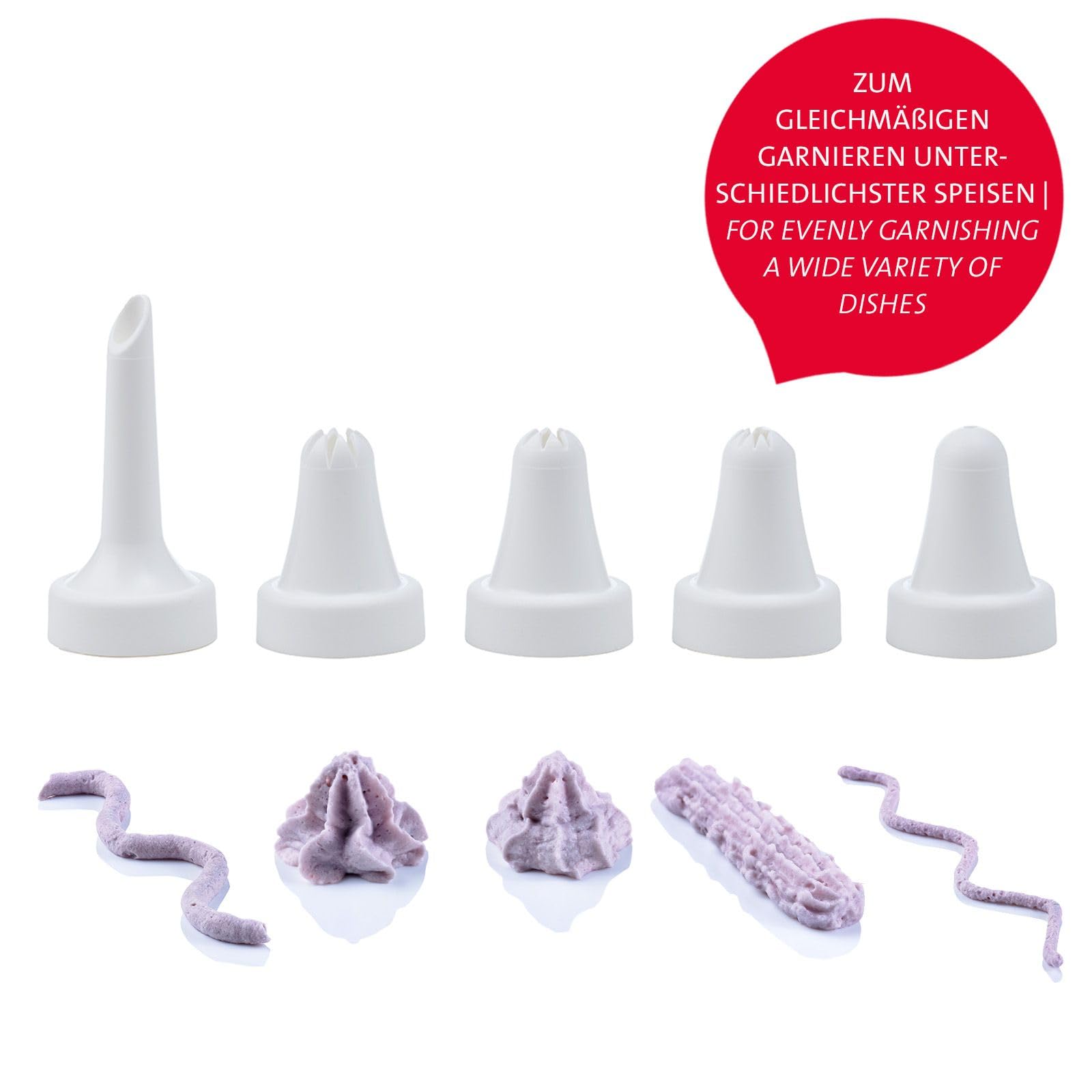 westmark-31152260-seringue-de-d-coration-et-garnissage-180-ml-avec-5-douilles-en image 4
