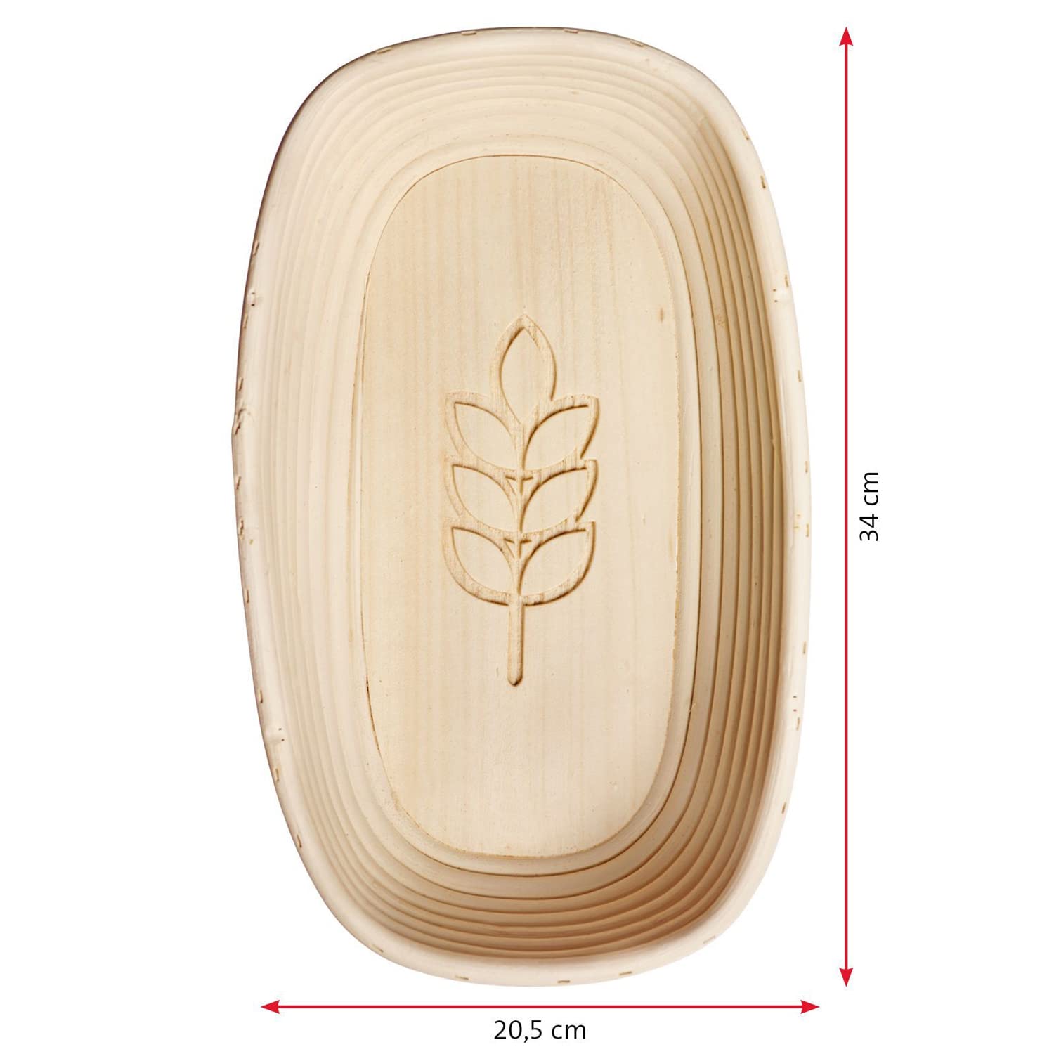 westmark-3235227b-panier-fermentation-ovale-avec-pi-housse-coton-rotin-naturel-e image 6