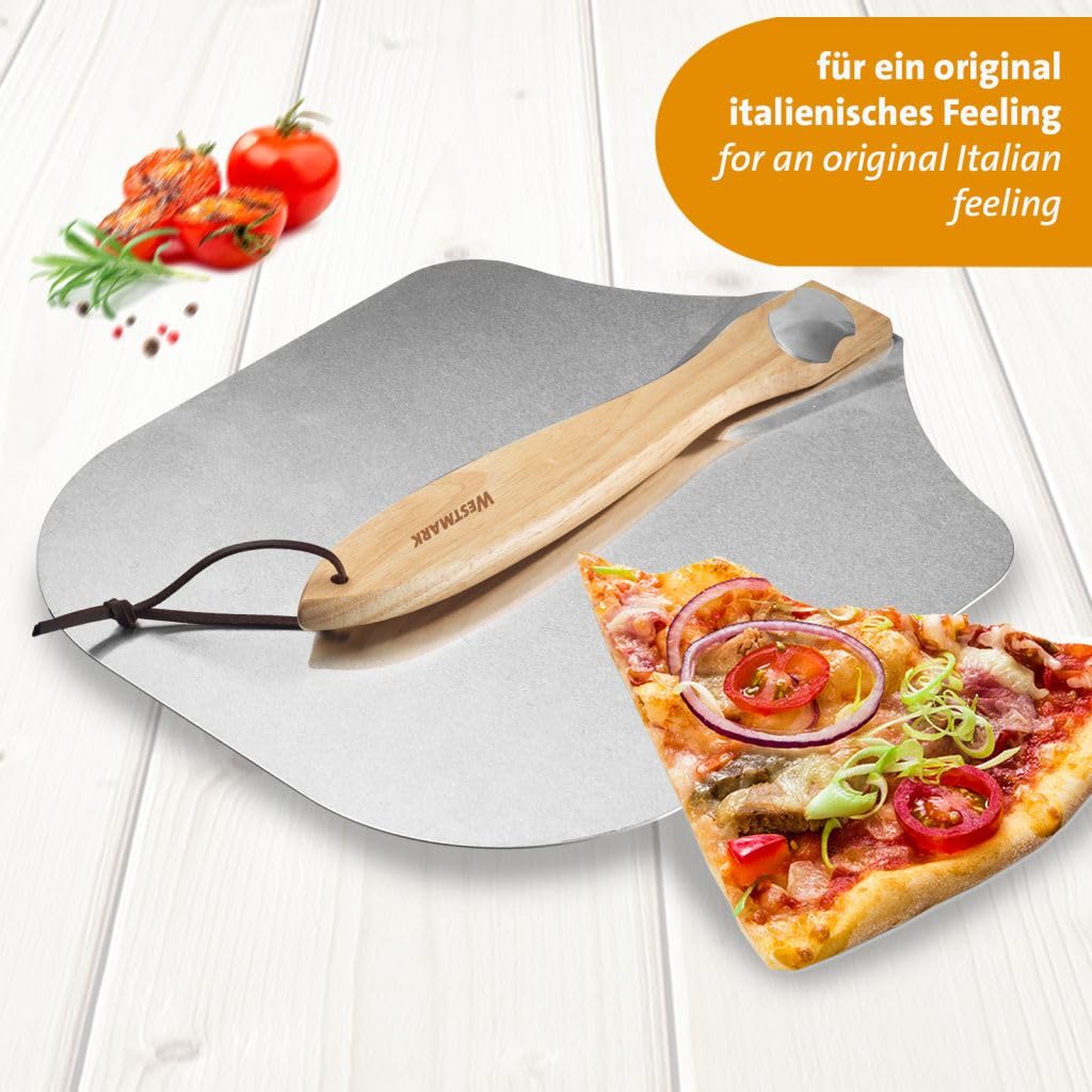 westmark-paolo-32452260-pelle-pizza-aluminium-avec-manche-en-bois-60-cm-argent-m image 4