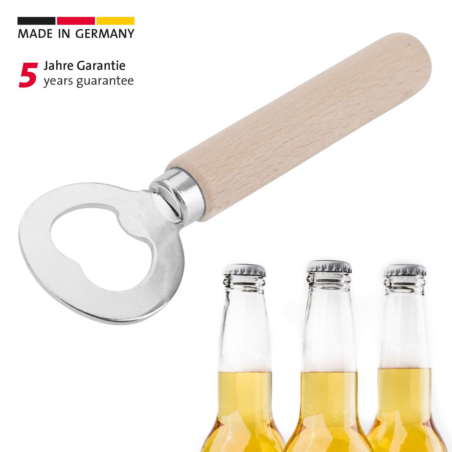 westmark-woody-ouvre-bouteille-d-capsuleur-bois-de-h-tre-et-acier-14-1-cm-marron image 2
