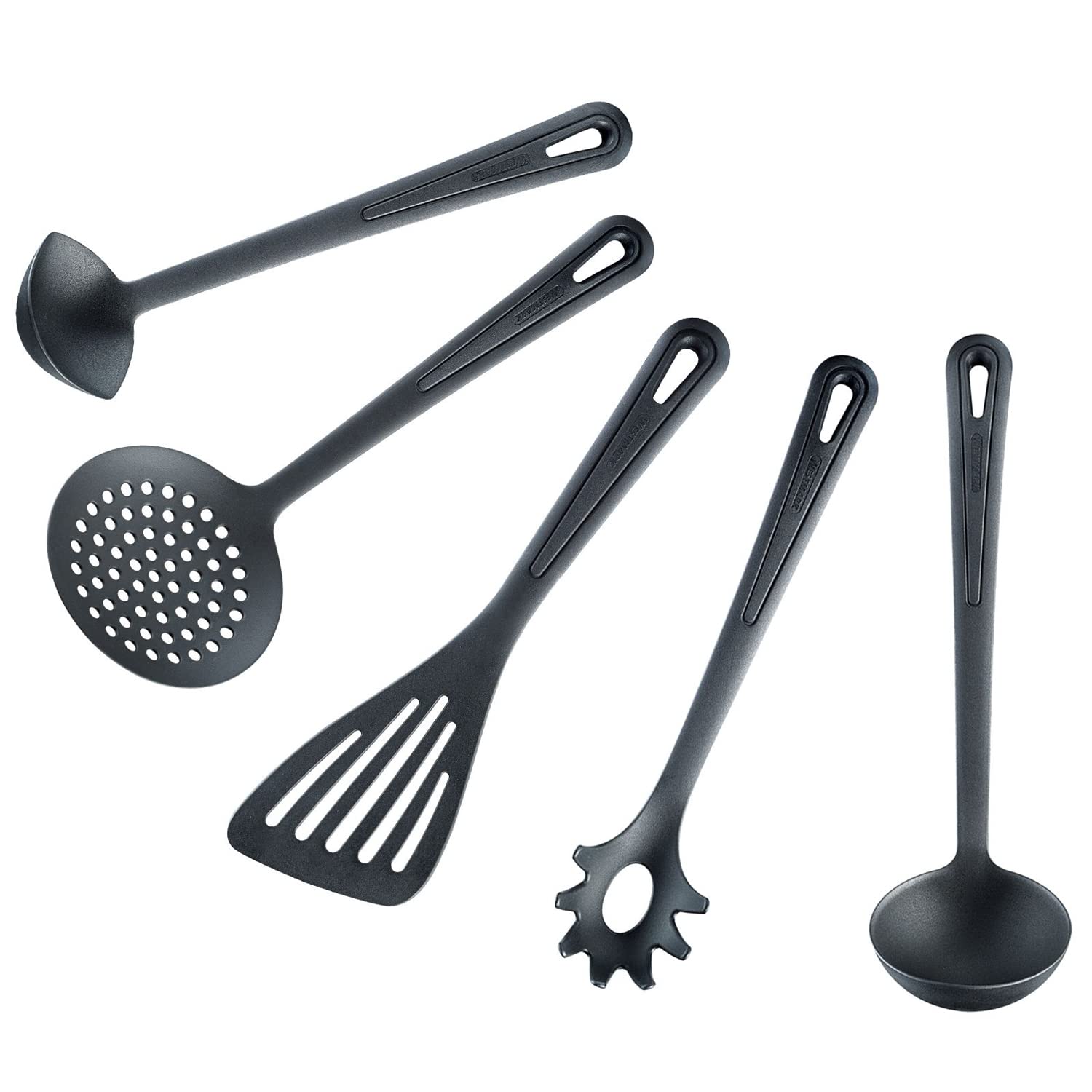 westmark-gentle-plus-ensemble-d-ustensiles-de-cuisine-5-pi-ces-spatule-cumoire-c image 1