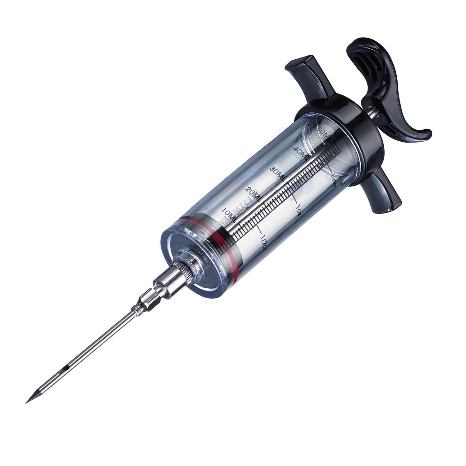 westmark-61422280-seringue-marinade-aiguille-amovible-acier-inoxydable-50-ml image 1