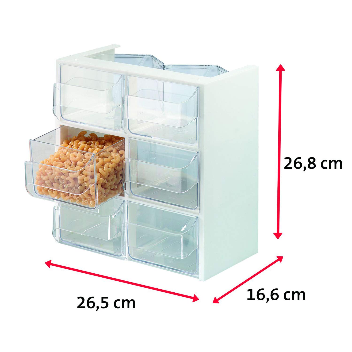 westmark-venezia-unit-de-distribution-6-distributeurs-d-env-1-l-plastique-ps-tra image 7
