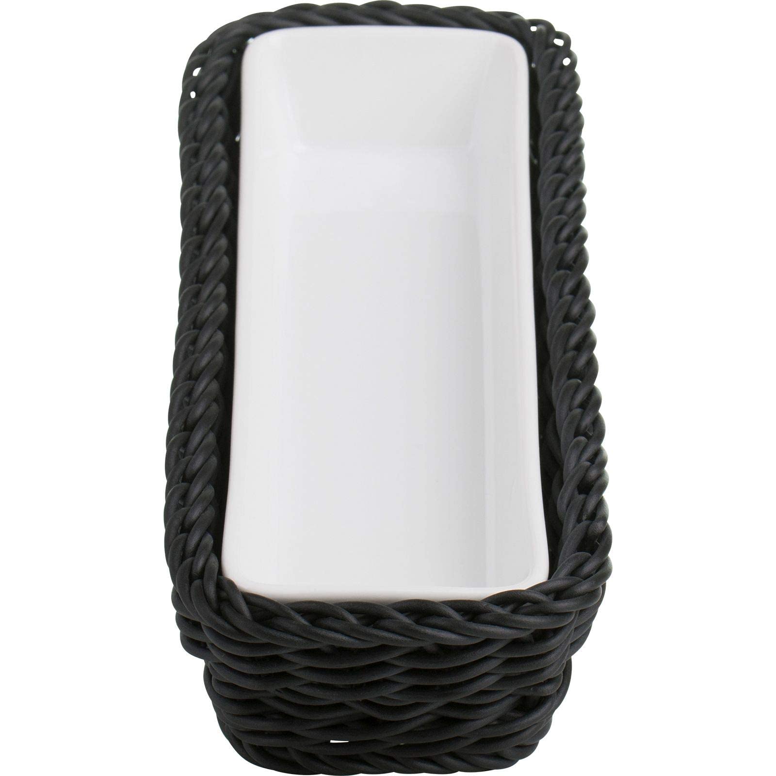 westmark-saleen-panier-ap-ritif-carr-avec-bol-en-porcelaine-amovible-fibre-plast image 2