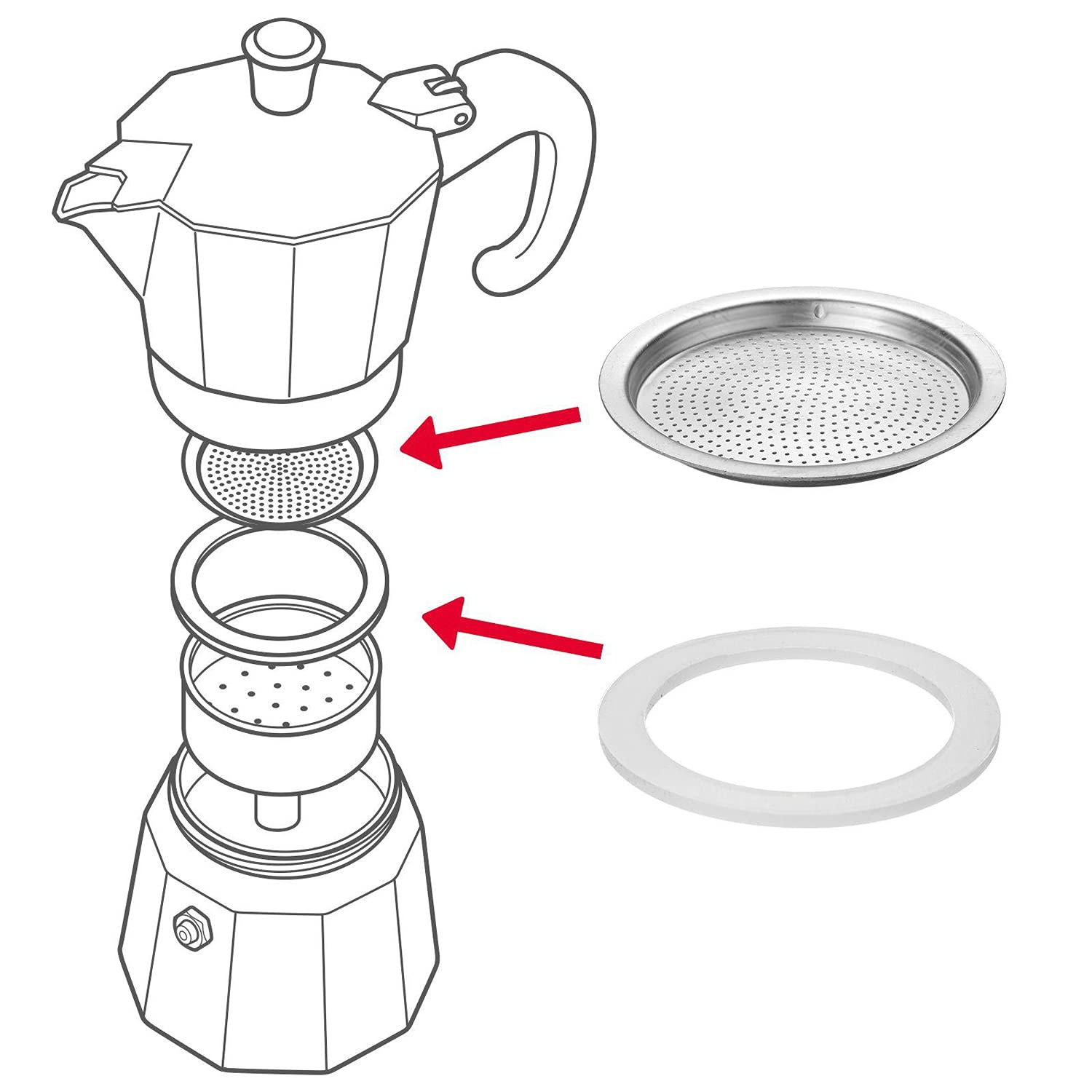 westmark-2460228e-kit-d-entretien-cafeti-re-expresso-2-joints-d-tanch-it-en-sili image 6