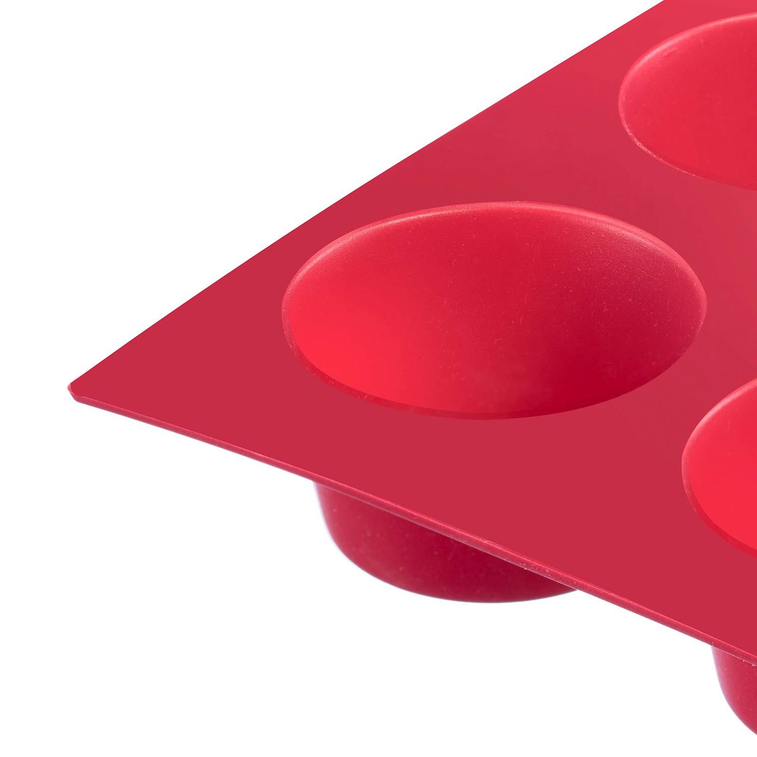 westmark-30152270-moule-muffins-6-cavit-s-en-silicone-antiadh-sif-rouge-29-3-x-1 image 3