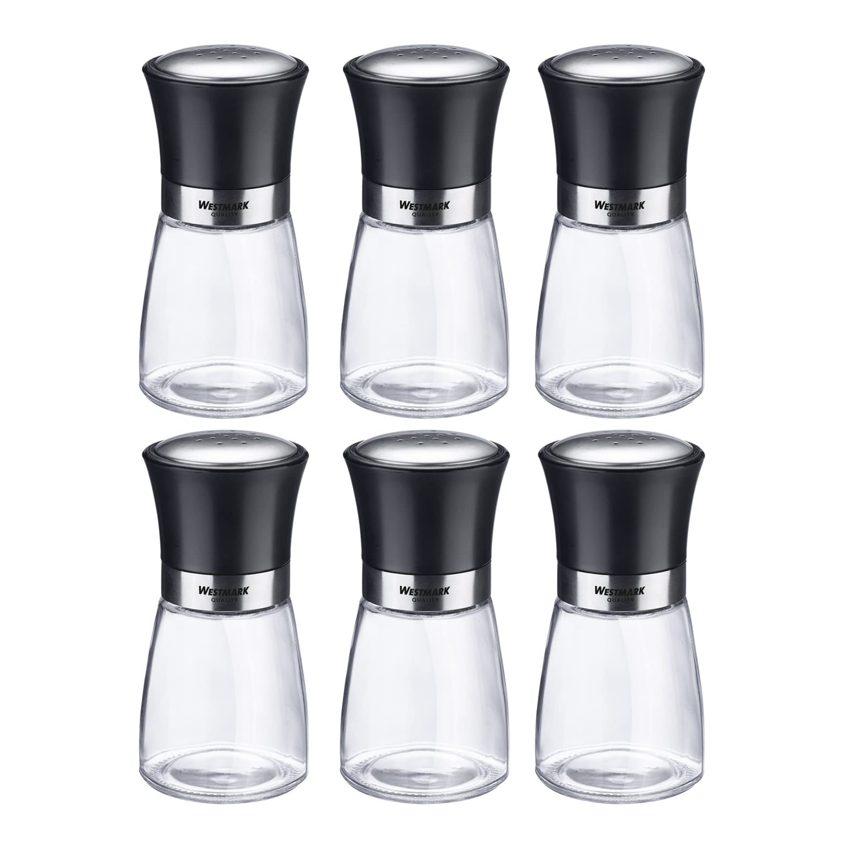 westmark-63502611-set-de-6-pr-sentoirs-pices-avec-couvercle-aromatique-190-ml-ve image 1