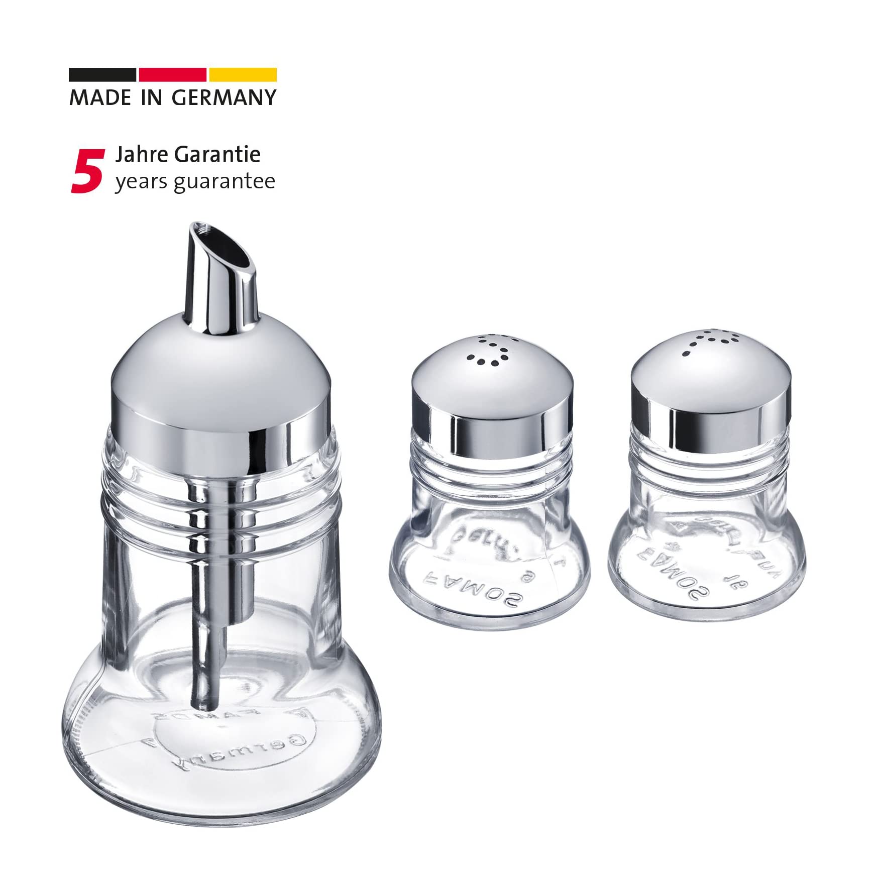 westmark-paris-chrome-634322e6-set-3-pi-ces-sucrier-150-ml-sali-re-et-poivri-re- image 2