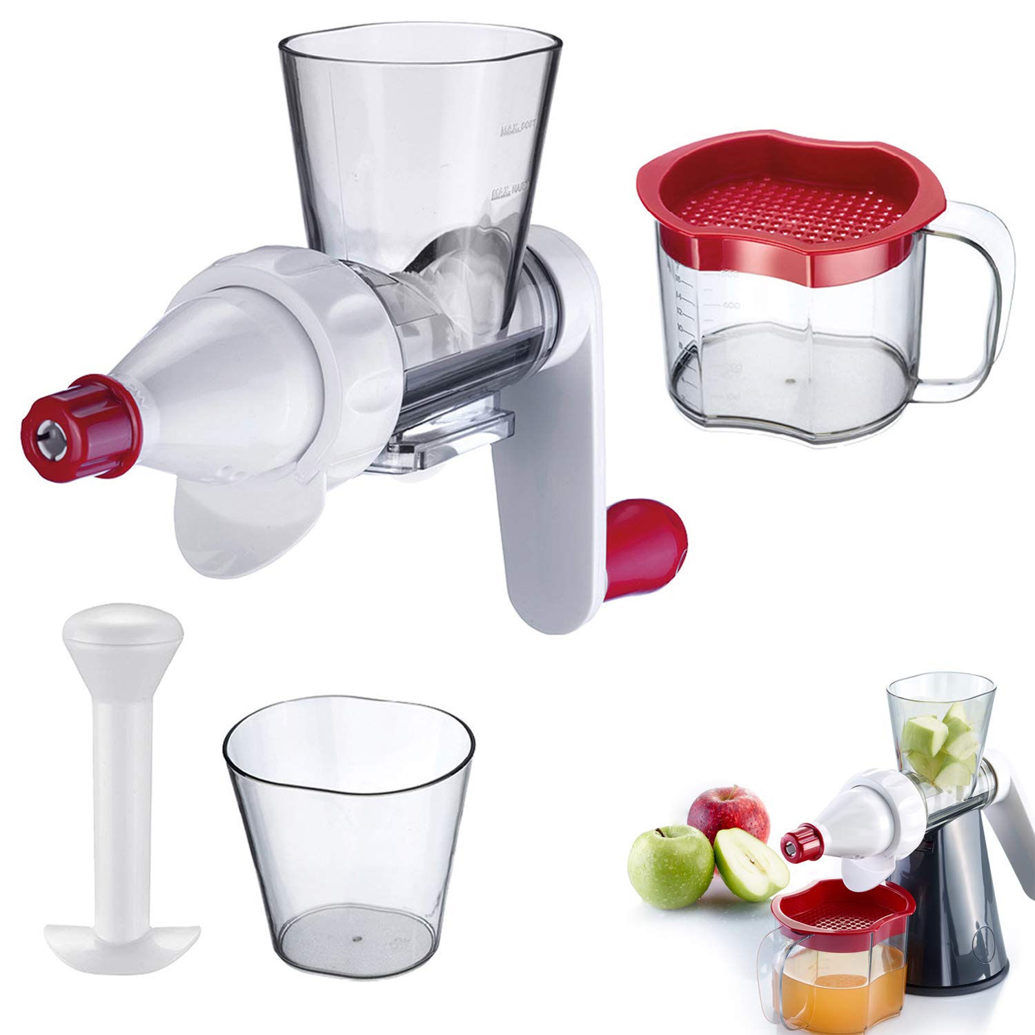 westmark-vita-freund-97072260-set-accessoires-presse-jus-avec-r-cipient-jus-et-m image 2