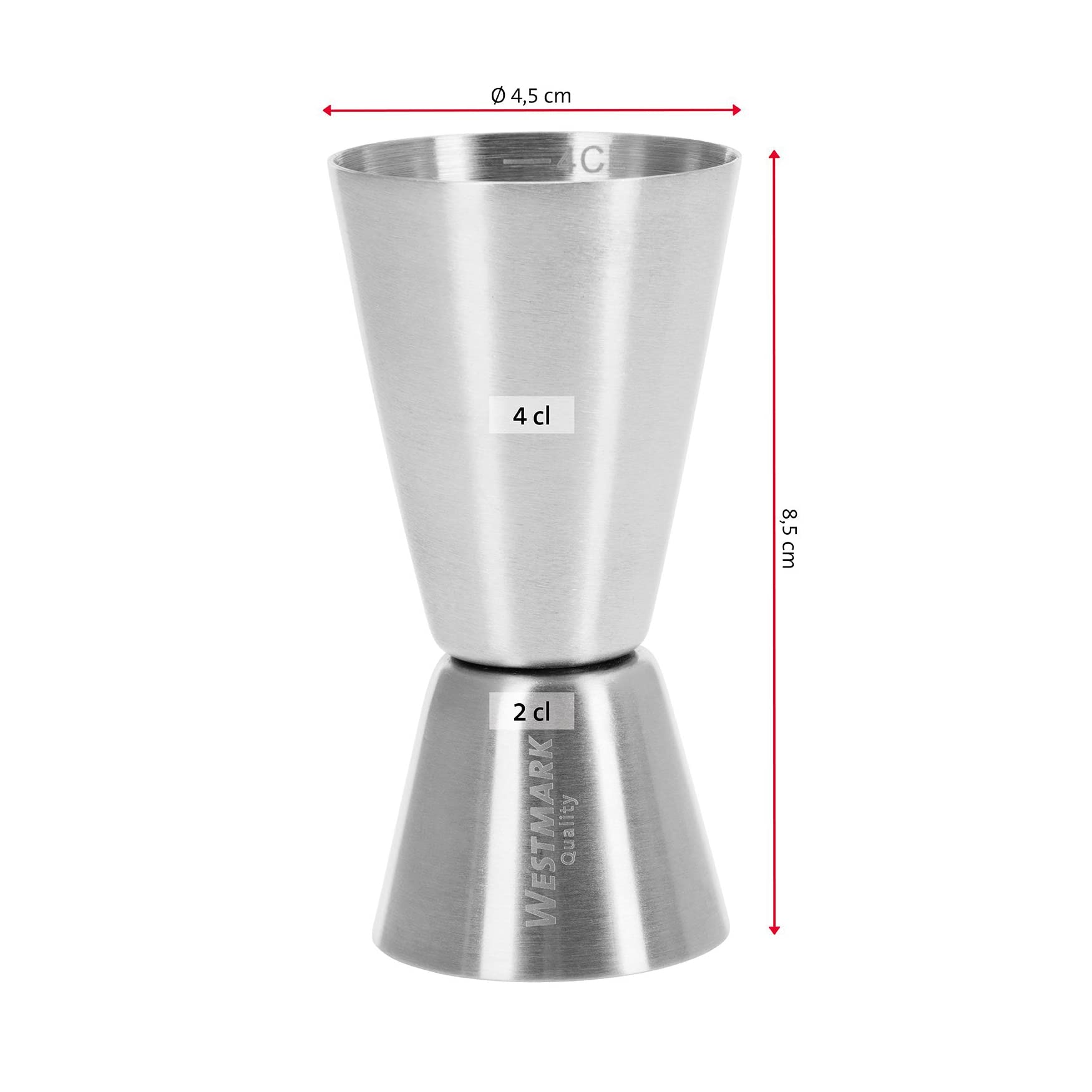 westmark-627722e7-jigger-bar-double-mesure-set-de-2-doseurs-cocktails-2-4-cl-et- image 4