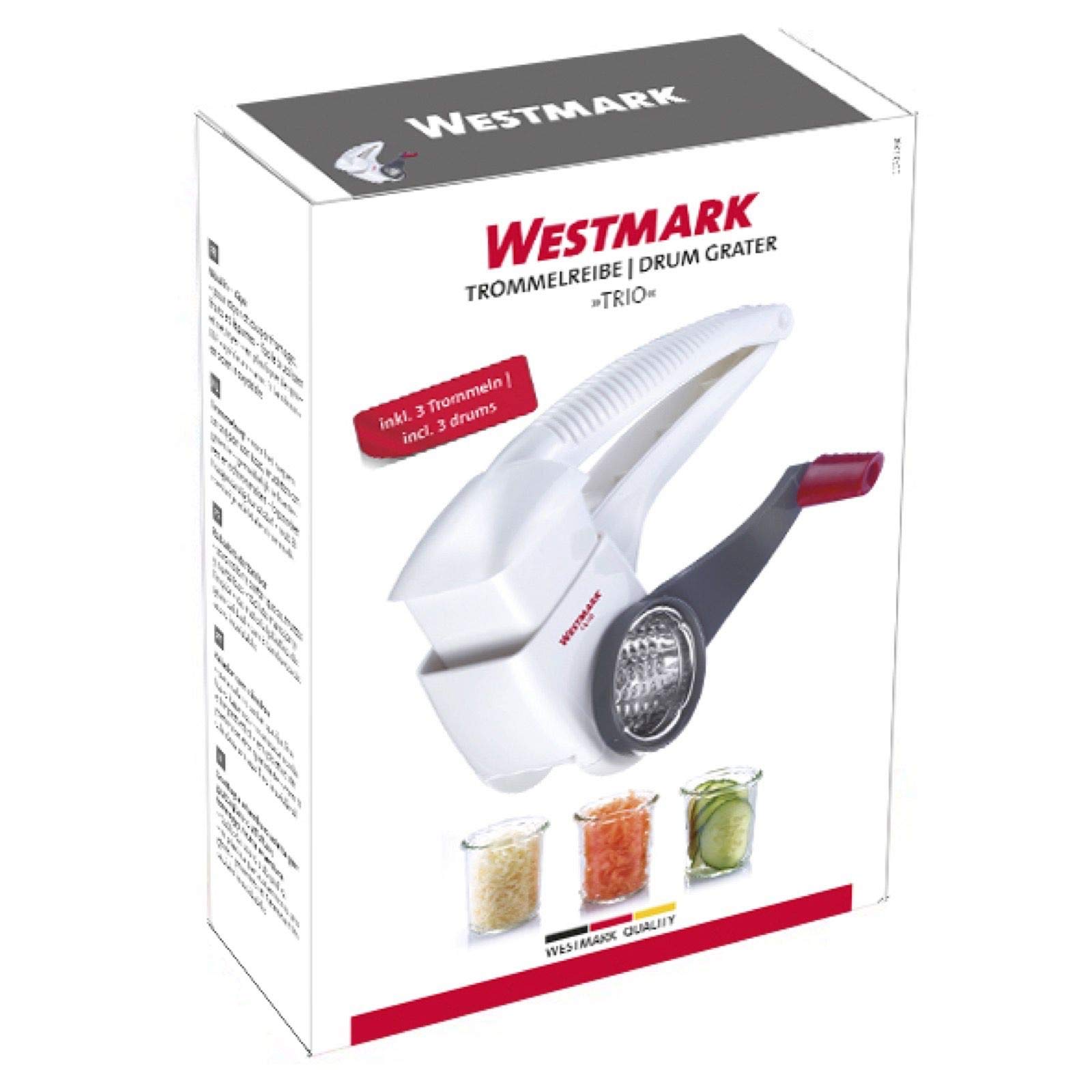 westmark-trio-11722260-r-pe-rotative-manuelle-avec-3-tambours-de-coupe-en-acier- image 8