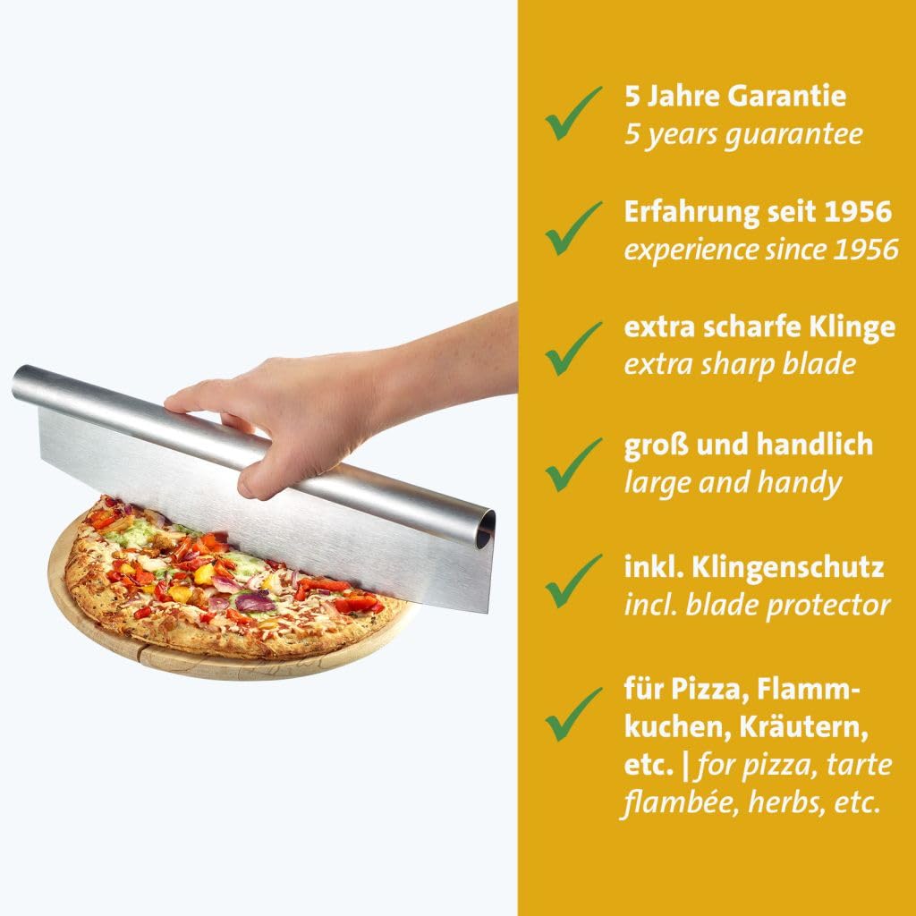 westmark-easy-couteau-pizza-bascule-en-acier-inoxydable-avec-poign-e-ronde-ergon image 2