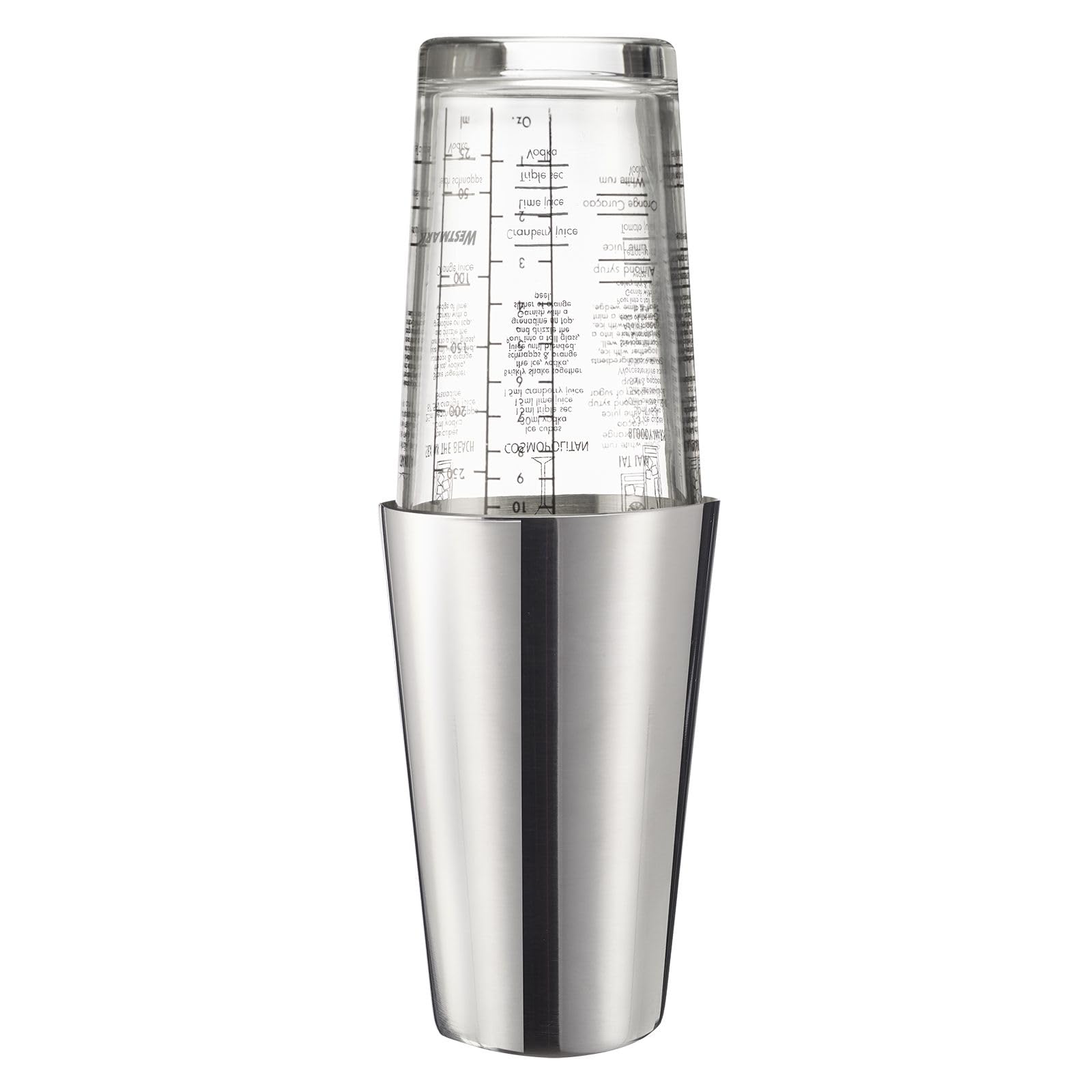 westmark-sam-shaker-cocktail-avec-chelle-et-passoire-int-gr-e-acier-inoxydable-1 image 8