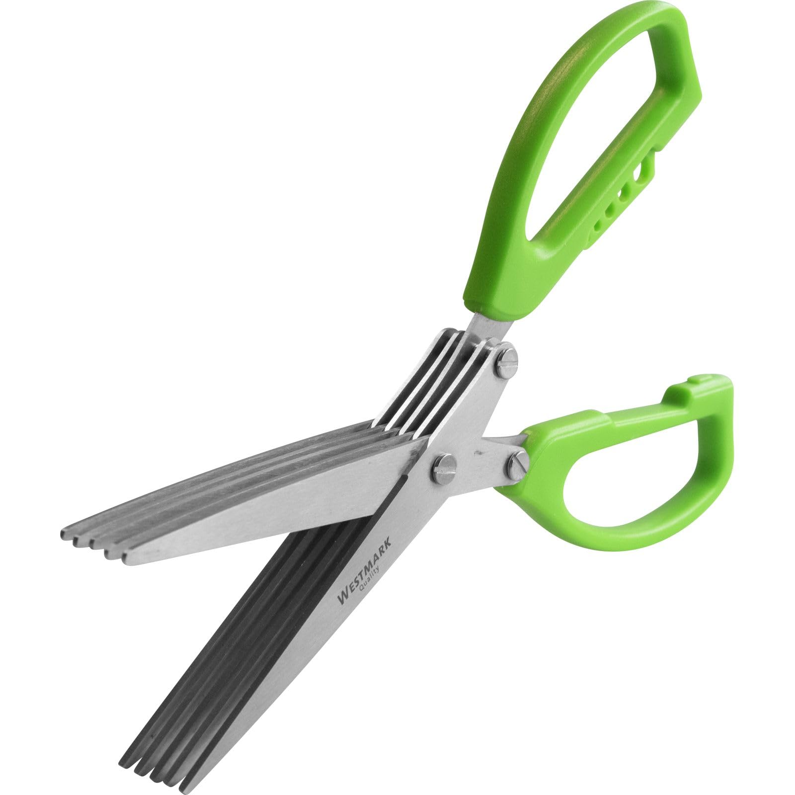 westmark-11752280-ciseaux-herbes-5-paires-de-lames-en-acier-inoxydable-20-cm-ave image 2