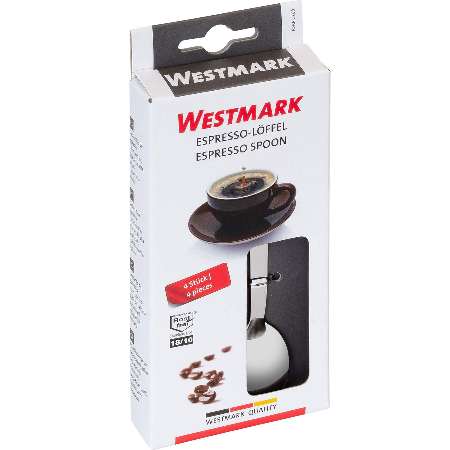westmark-cuill-re-espresso-set-de-4-18-10-acier-inoxydable-poli-longueur-11-cm-6 image 7