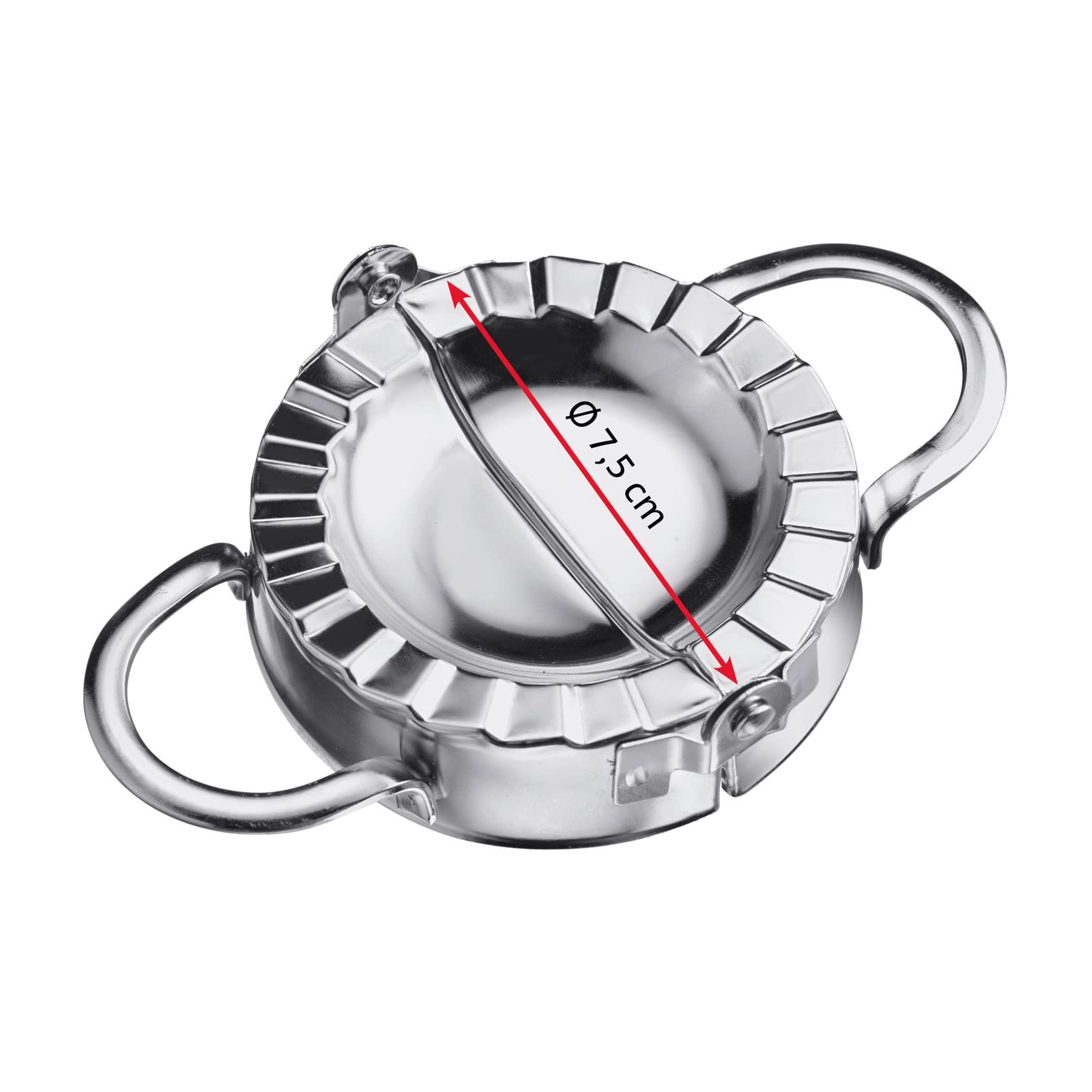 westmark-moule-raviolis-emilia-7-5-cm-avec-poign-es-acier-inoxydable-argent-6135 image 5
