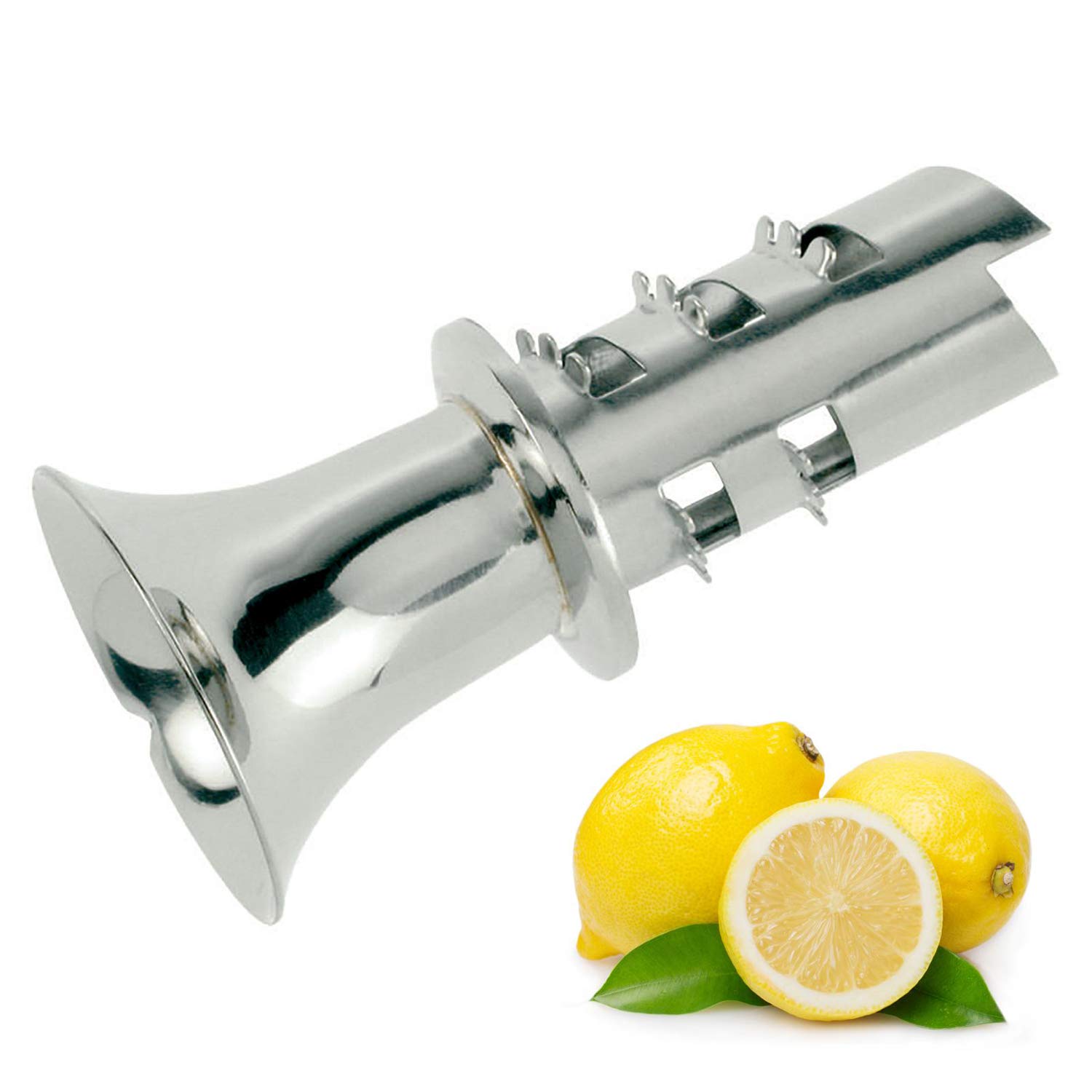 westmark-trompette-citron-presse-citron-62982280-acier-inoxydable-6-8-cm-r-sista image 2