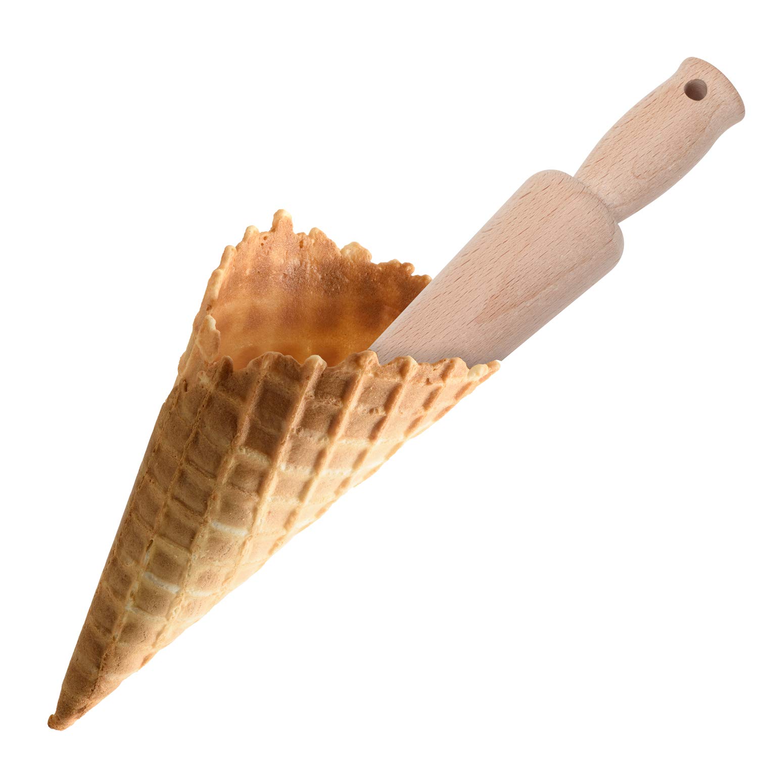 westmark-moule-conique-gaufres-et-cornets-glace-bois-de-h-tre-non-trait-28-cm-30 image 4