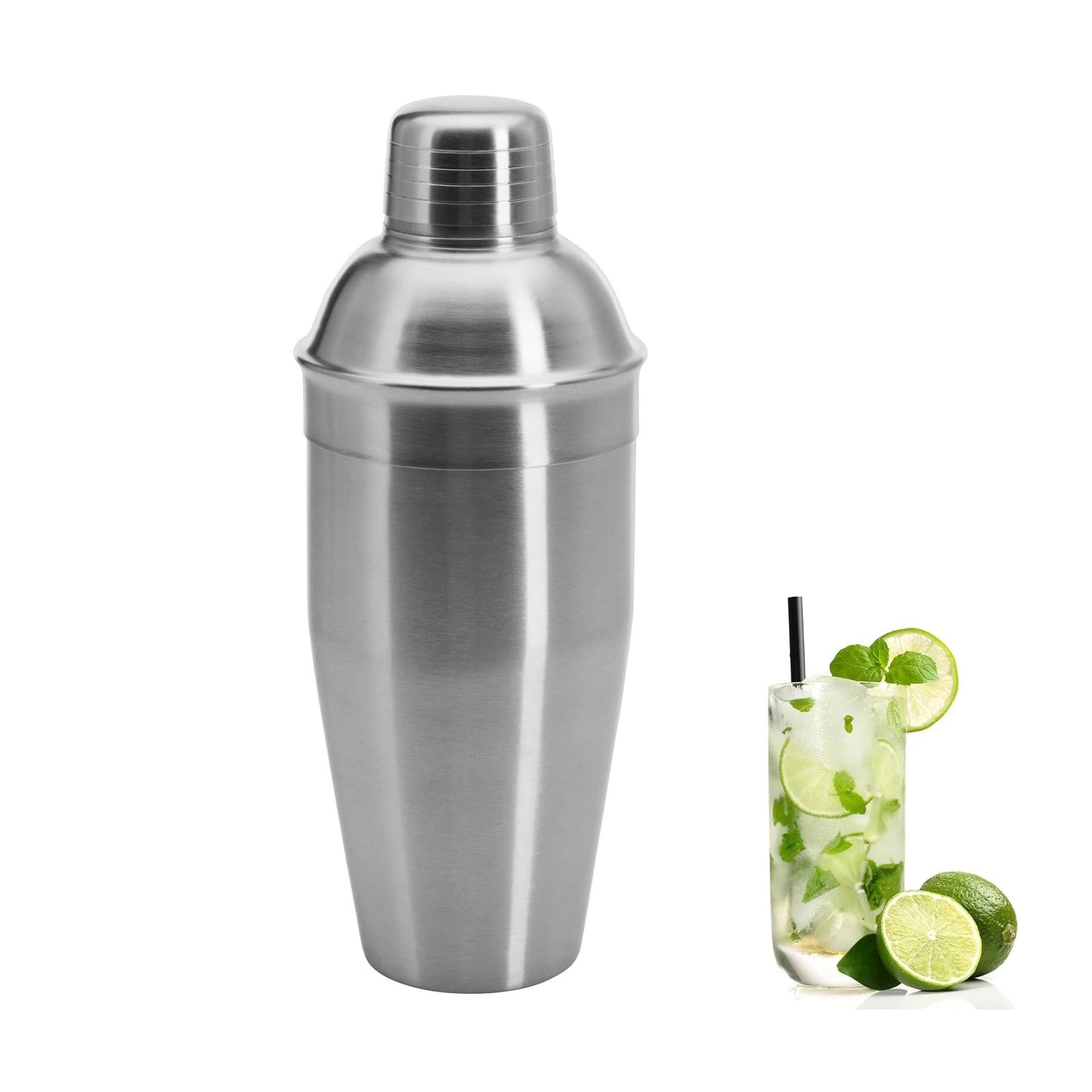 westmark-shaker-cocktails-0-75-l-avec-passoire-et-couvercle-int-gr-s-acier-inoxy image 2