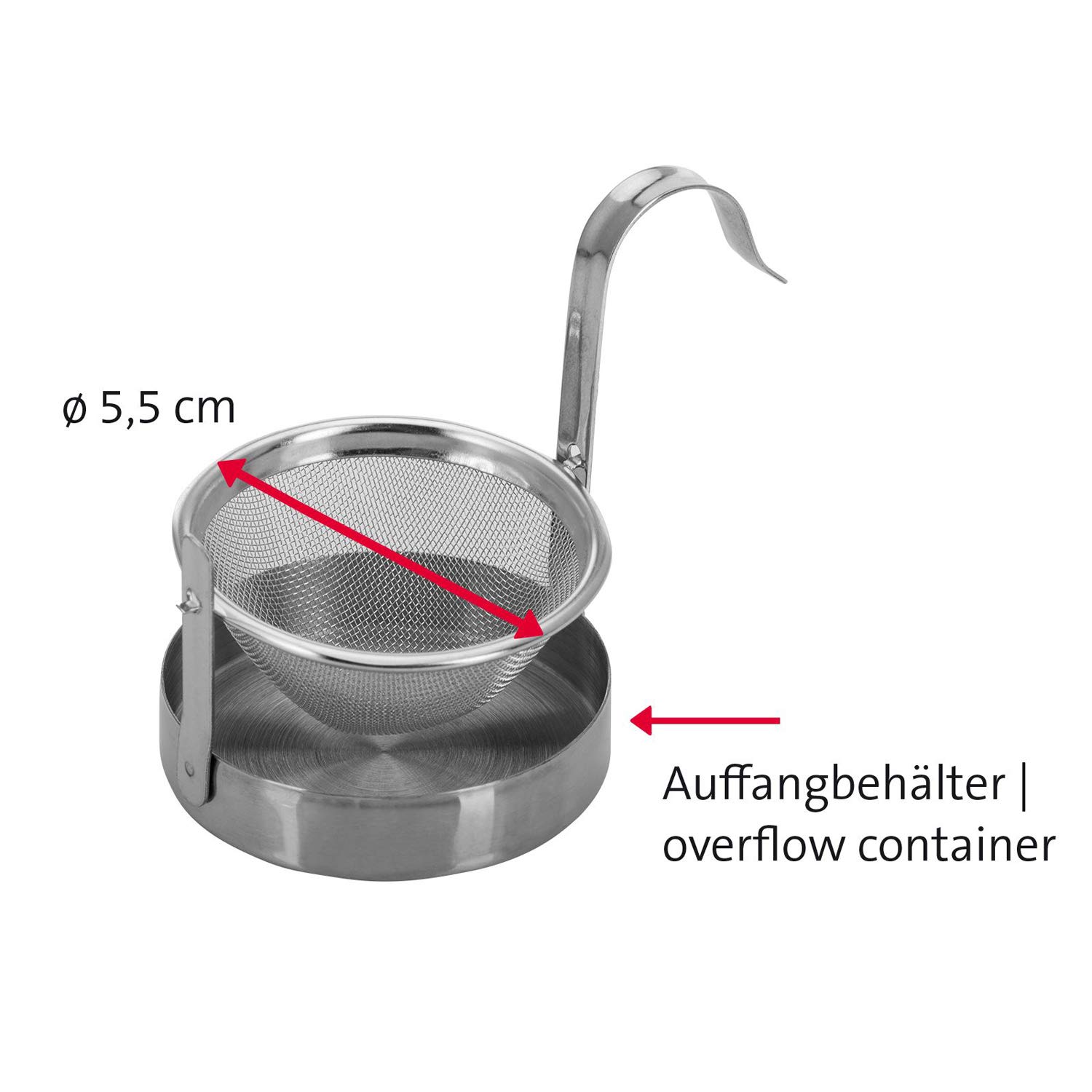 westmark-teatime-filtre-passette-th-pivotant-avec-support-acier-inoxydable-argen image 4