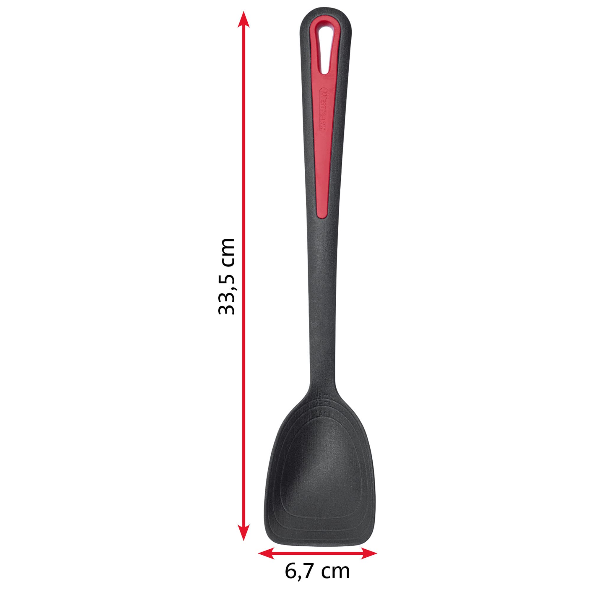 westmark-gallant-cuill-re-po-le-gradu-e-15-30-45-ml-plastique-bord-grattoir-noir image 4