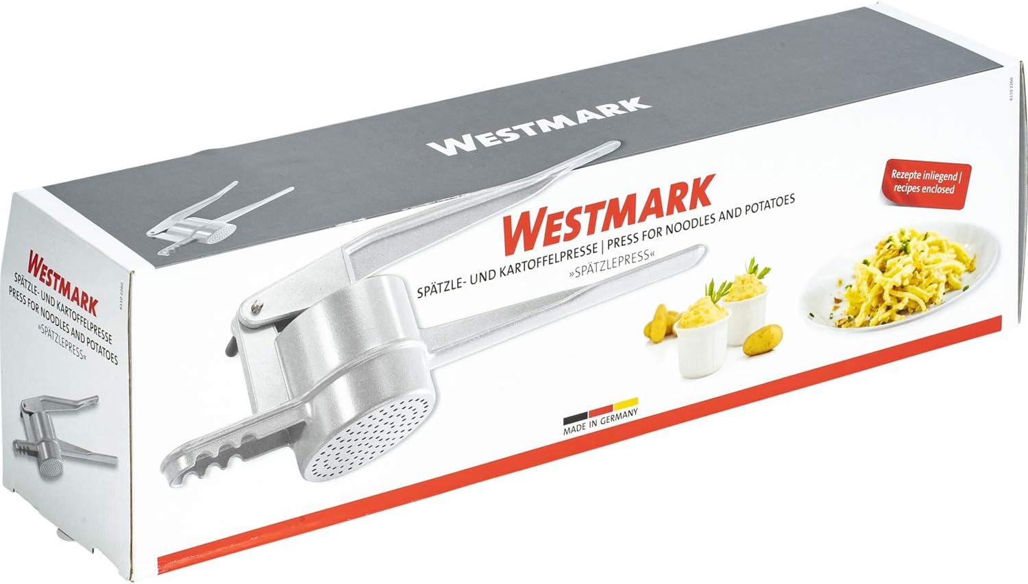 westmark-61102260-presse-sp-tzle-et-pommes-de-terre-trous-ronds-aluminium-moul-s image 8