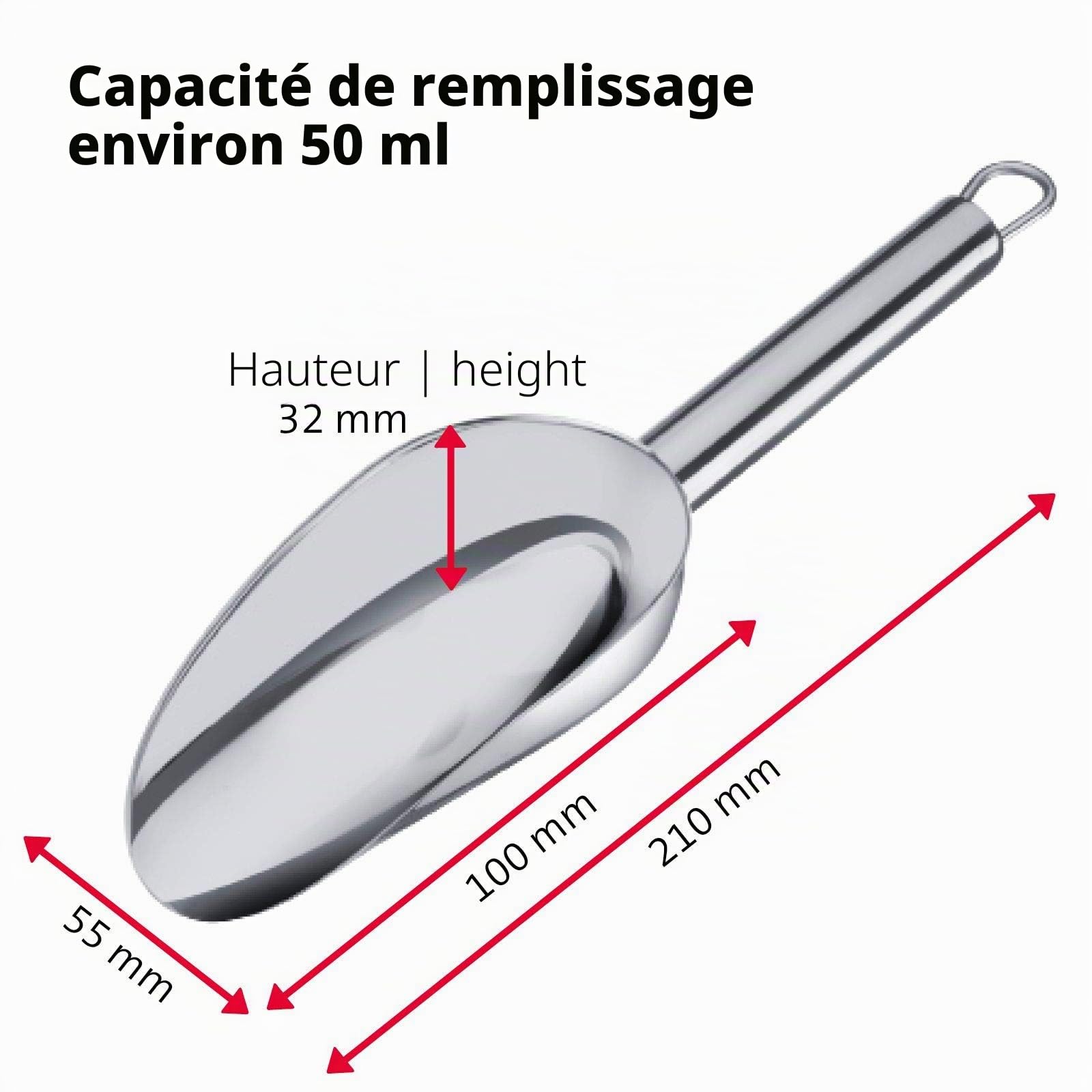 westmark-halia-91022270-pelle-de-boulangerie-en-acier-inoxydable-18-8-50-ml image 5