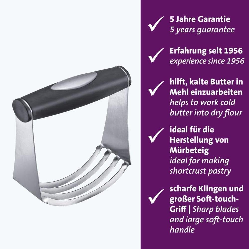 westmark-master-line-m-langeur-de-p-te-batteur-farine-et-beurre-en-acier-inoxyda image 2