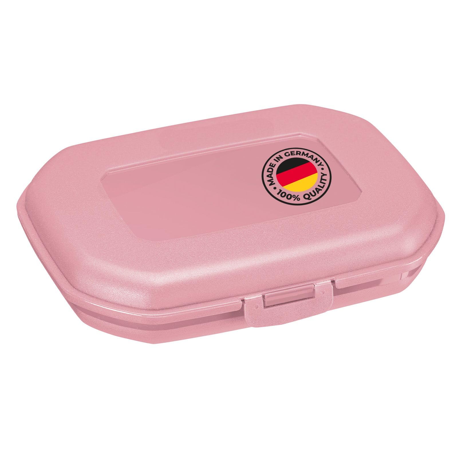 westmark-2351227p-bo-te-snack-mini-avec-fermeture-clic-plastique-rose-hauteur-3- image 1