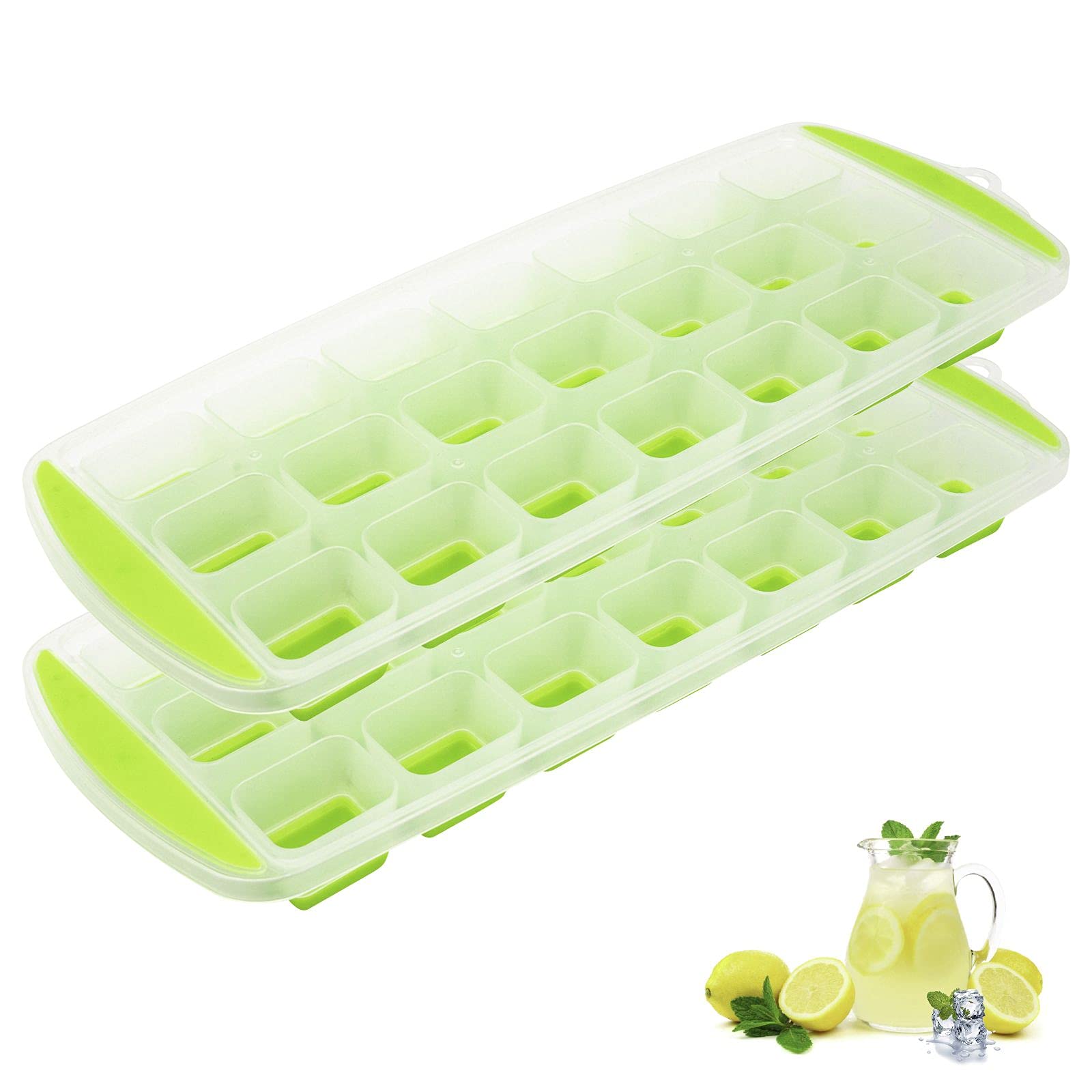 westmark-52132270-machine-gla-ons-2-bacs-gla-ons-carr-s-transparent-vert-d-moula image 2