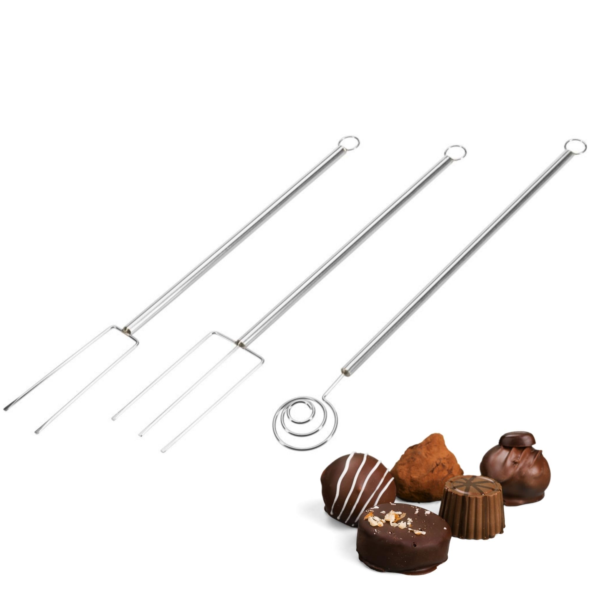 westmark-set-pralines-4-pi-ces-avec-livre-de-recettes-2-fourchettes-tremper-broc image 8