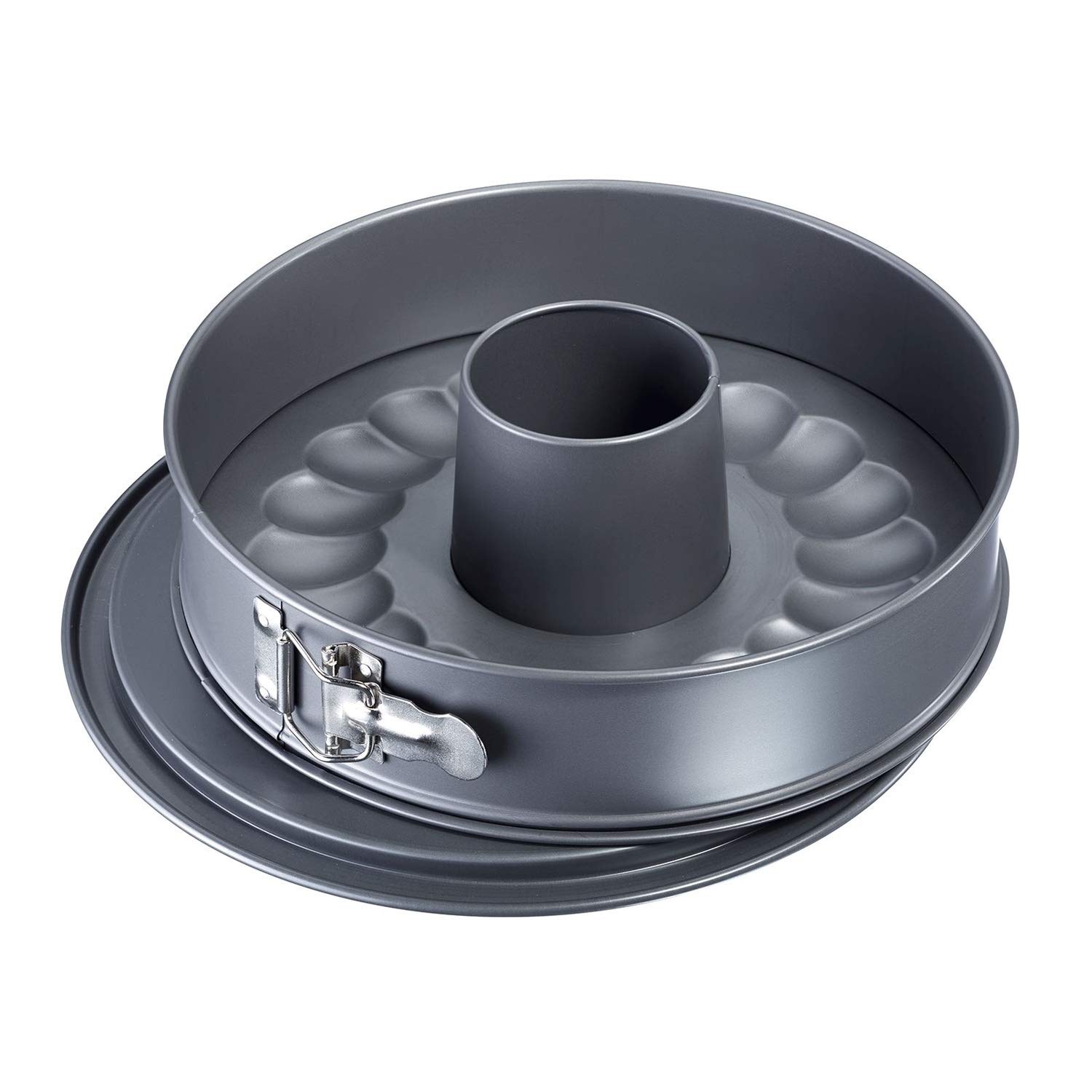 westmark-profi-33672260-moule-charni-re-26-cm-avec-2-fonds-interchangeables-acie image 1