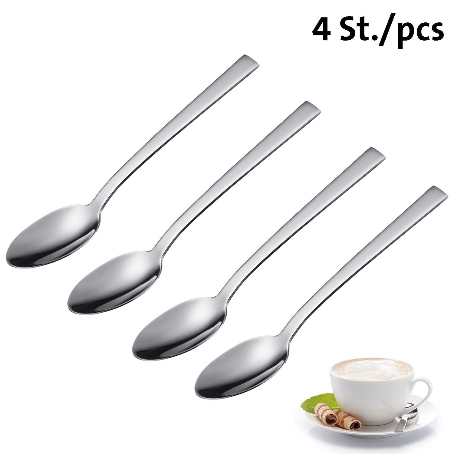 westmark-62682260-set-de-4-cuill-res-caf-inox-18-10 image 2