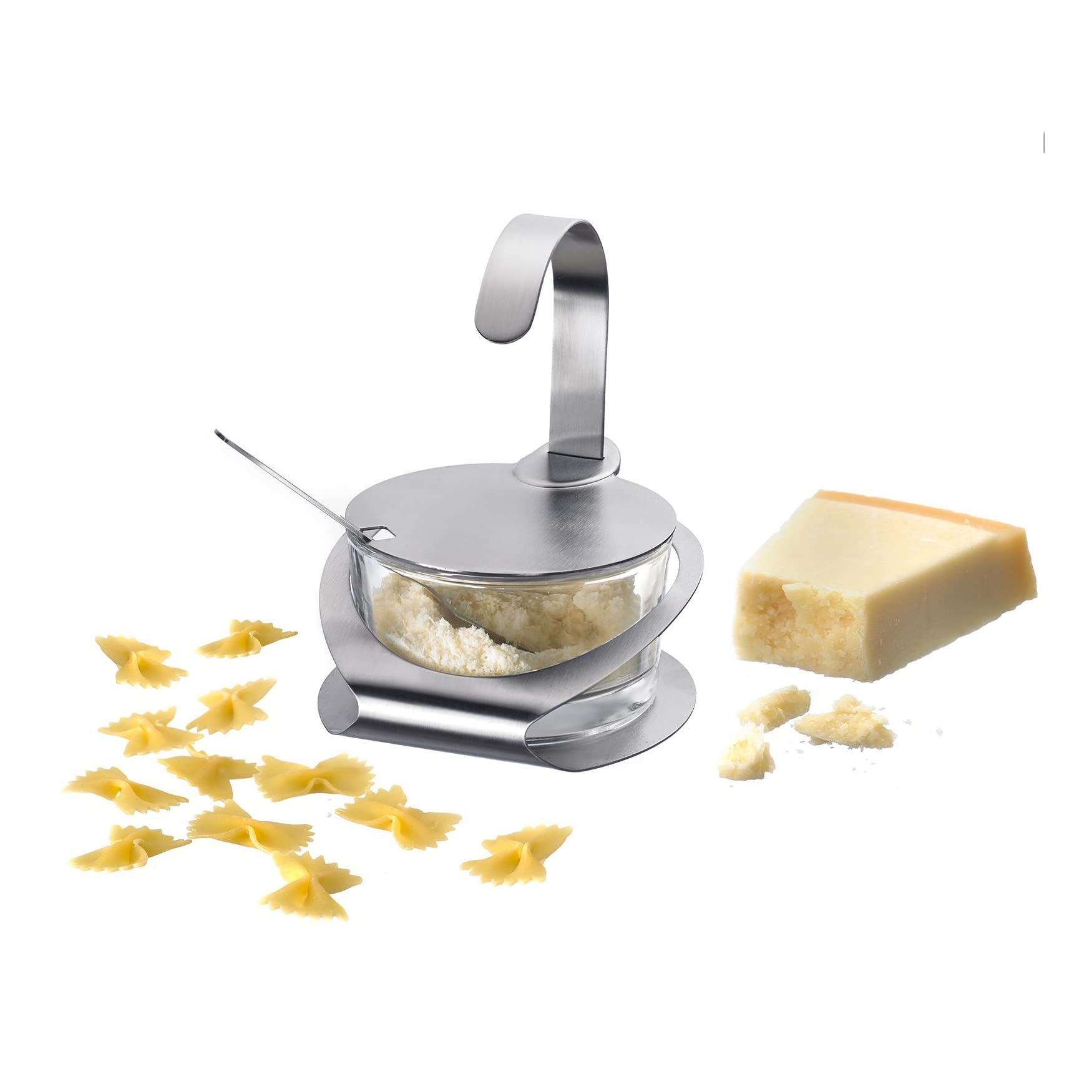 westmark-65112260-wien-pot-parmesan-sucre-4-pi-ces-150-ml-en-verre-et-acier-inox image 7