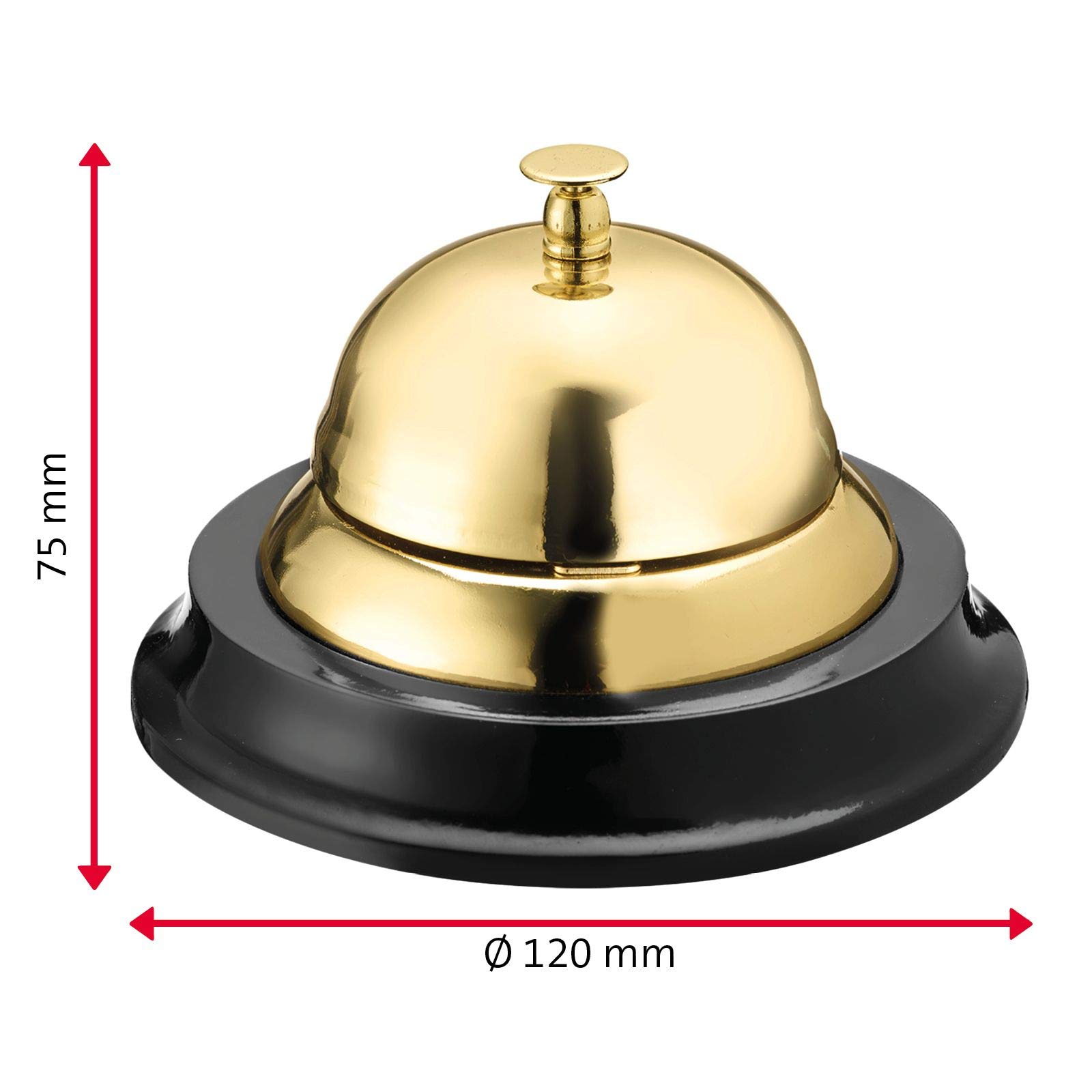 westmark-nobel-63222260-clochette-de-table-r-ception-12-cm-son-pur-bois-acier-or image 5