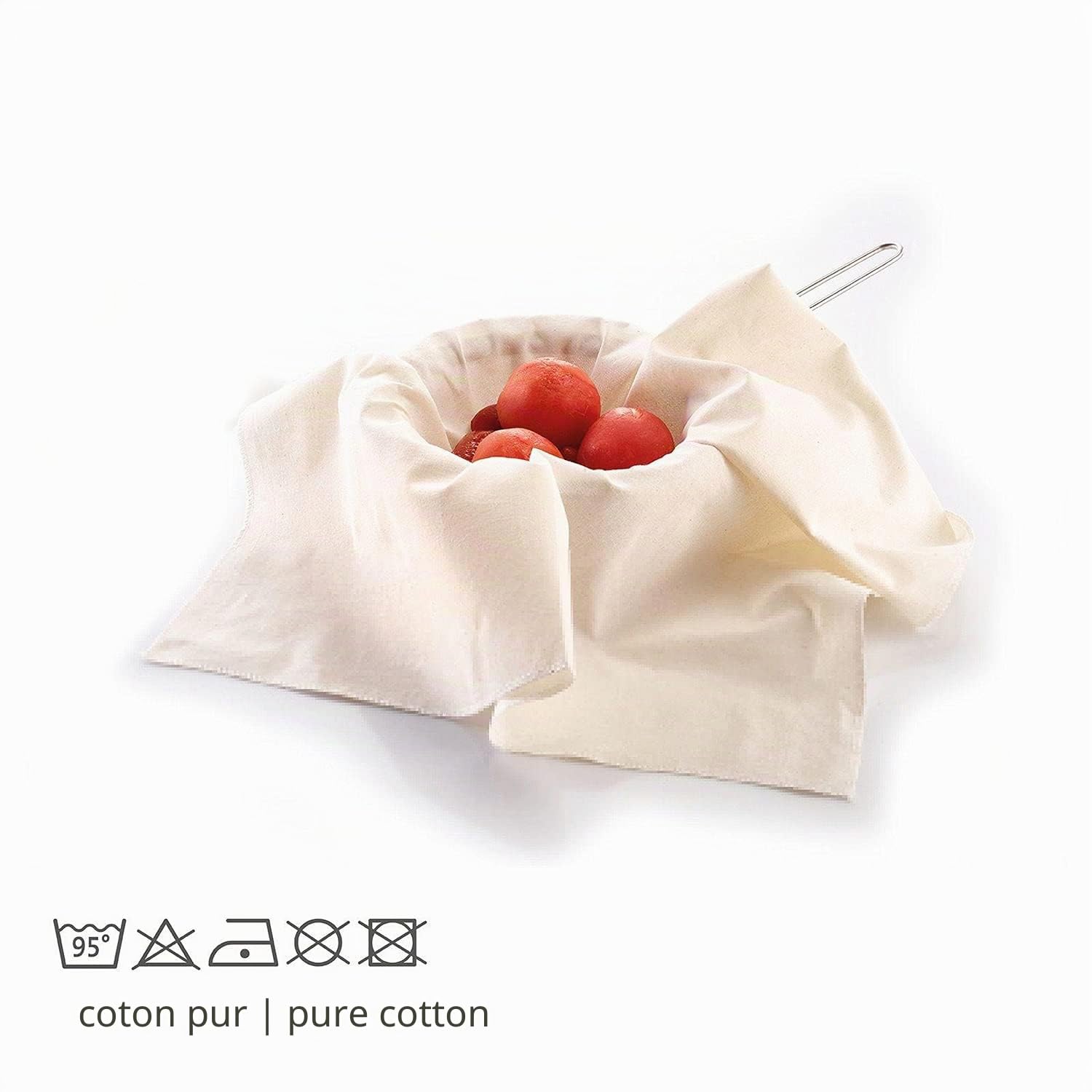 westmark-tamine-en-coton-60-x-60-cm-blanche-filtre-compression-pour-fruits-l-gum image 4