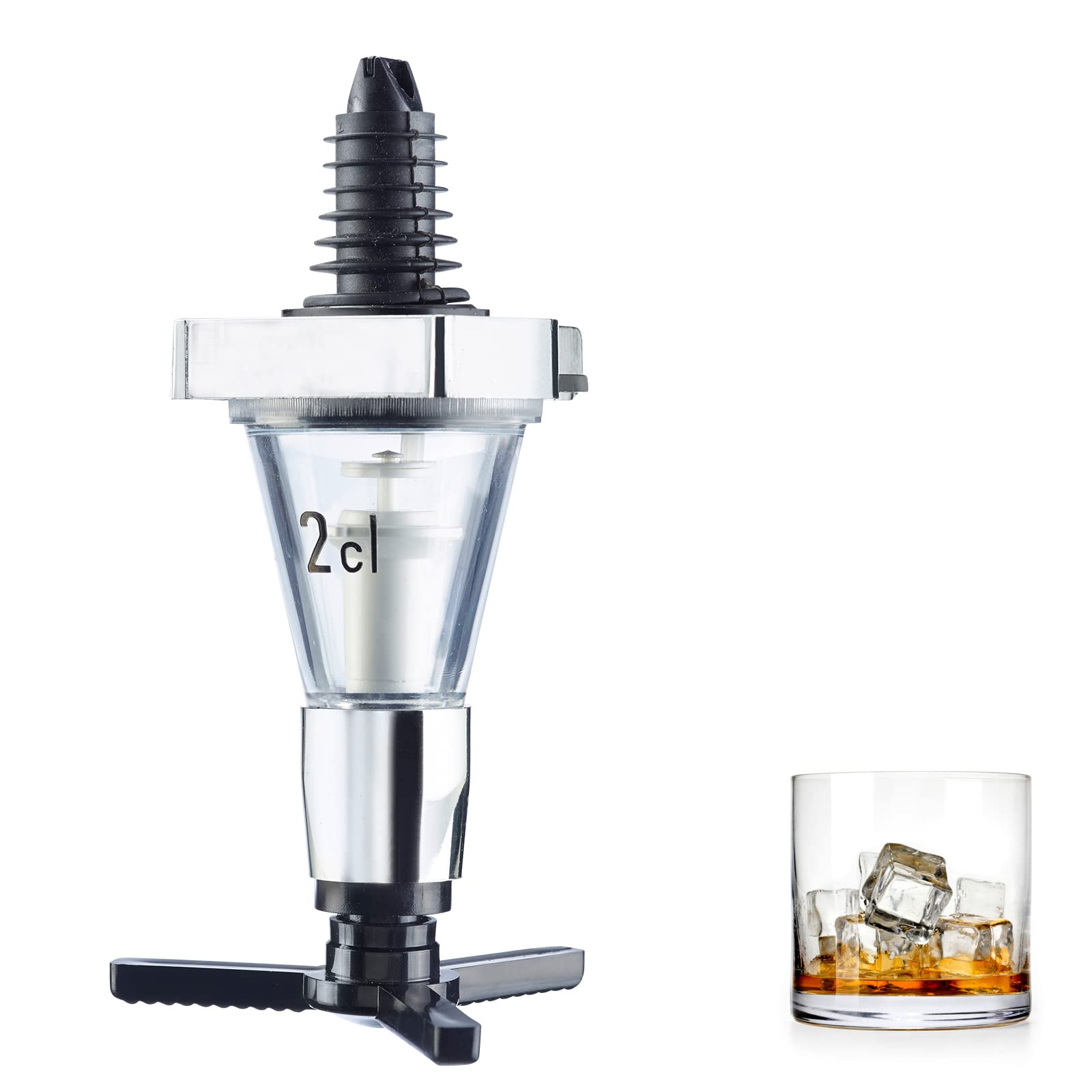 westmark-95202260-doseur-r-glable-professional-2-cl-m-tal-avec-bouchons-plastiqu image 2