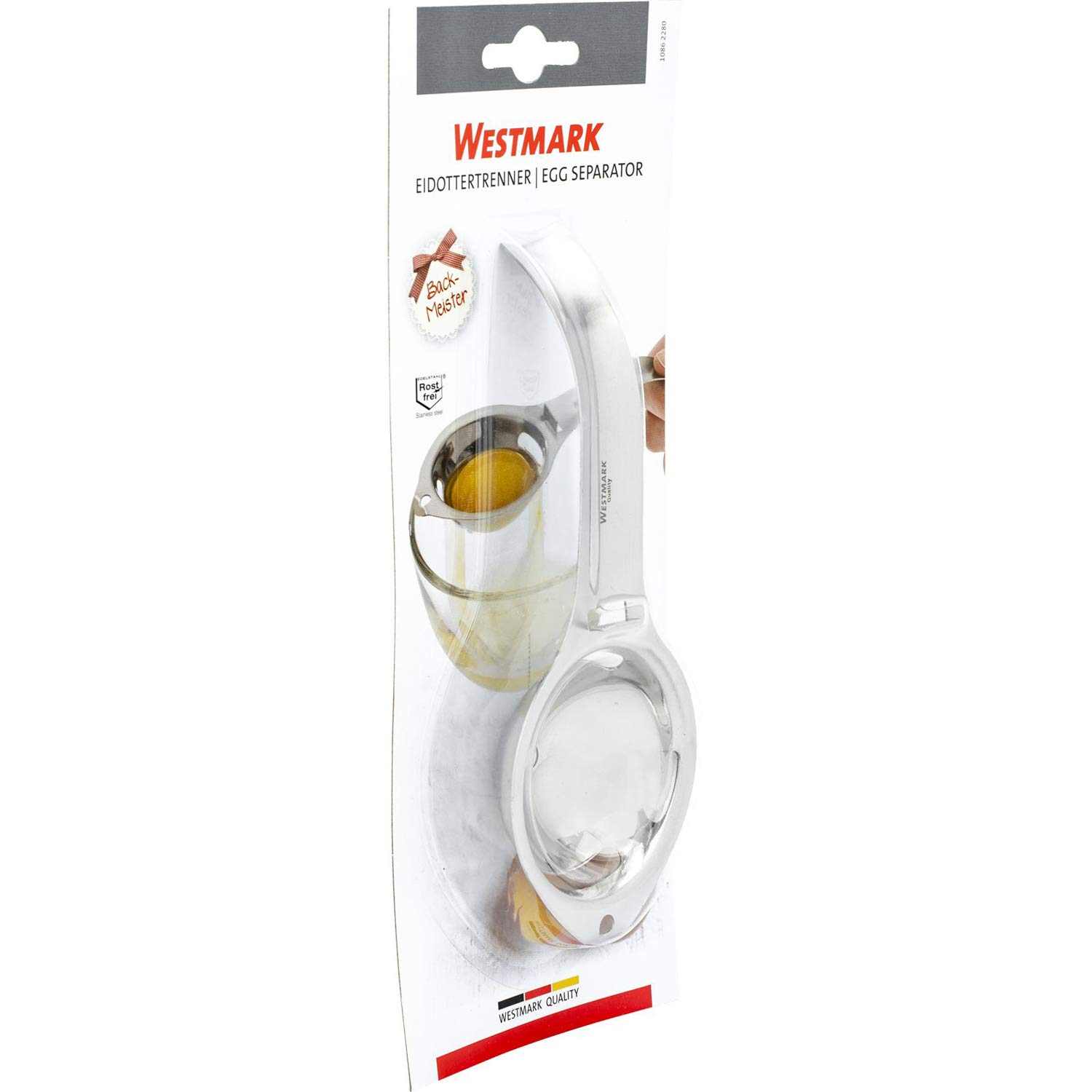 westmark-10862280-s-parateur-d-ufs-en-acier-inoxydable-manche-16-7-cm-argent image 7