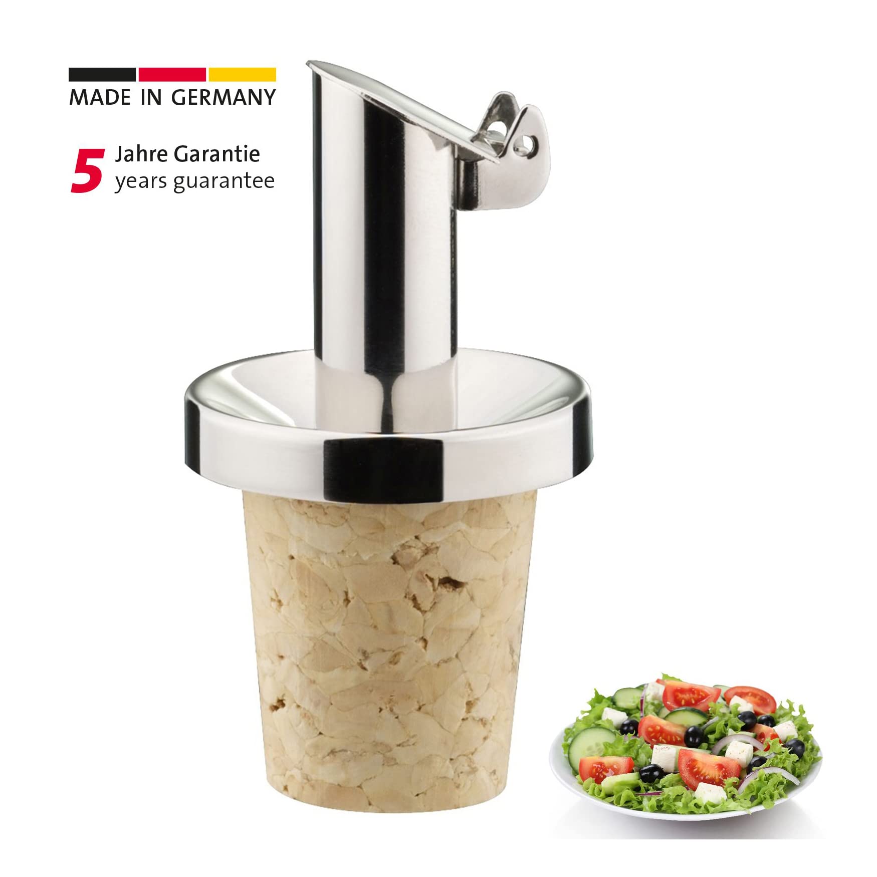 westmark-l-spezial-bec-verseur-huile-avec-clapet-anti-goutte-et-bouchon-li-ge-in image 2