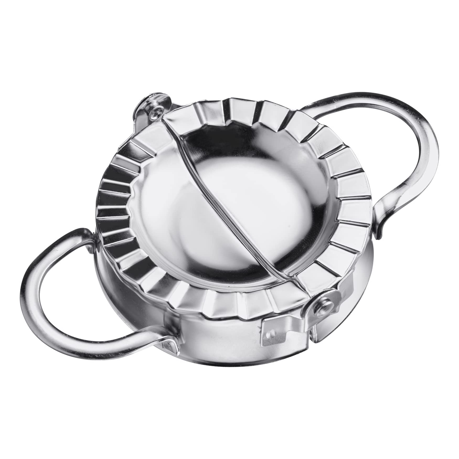 westmark-moule-raviolis-emilia-7-5-cm-avec-poign-es-acier-inoxydable-argent-6135 image 1