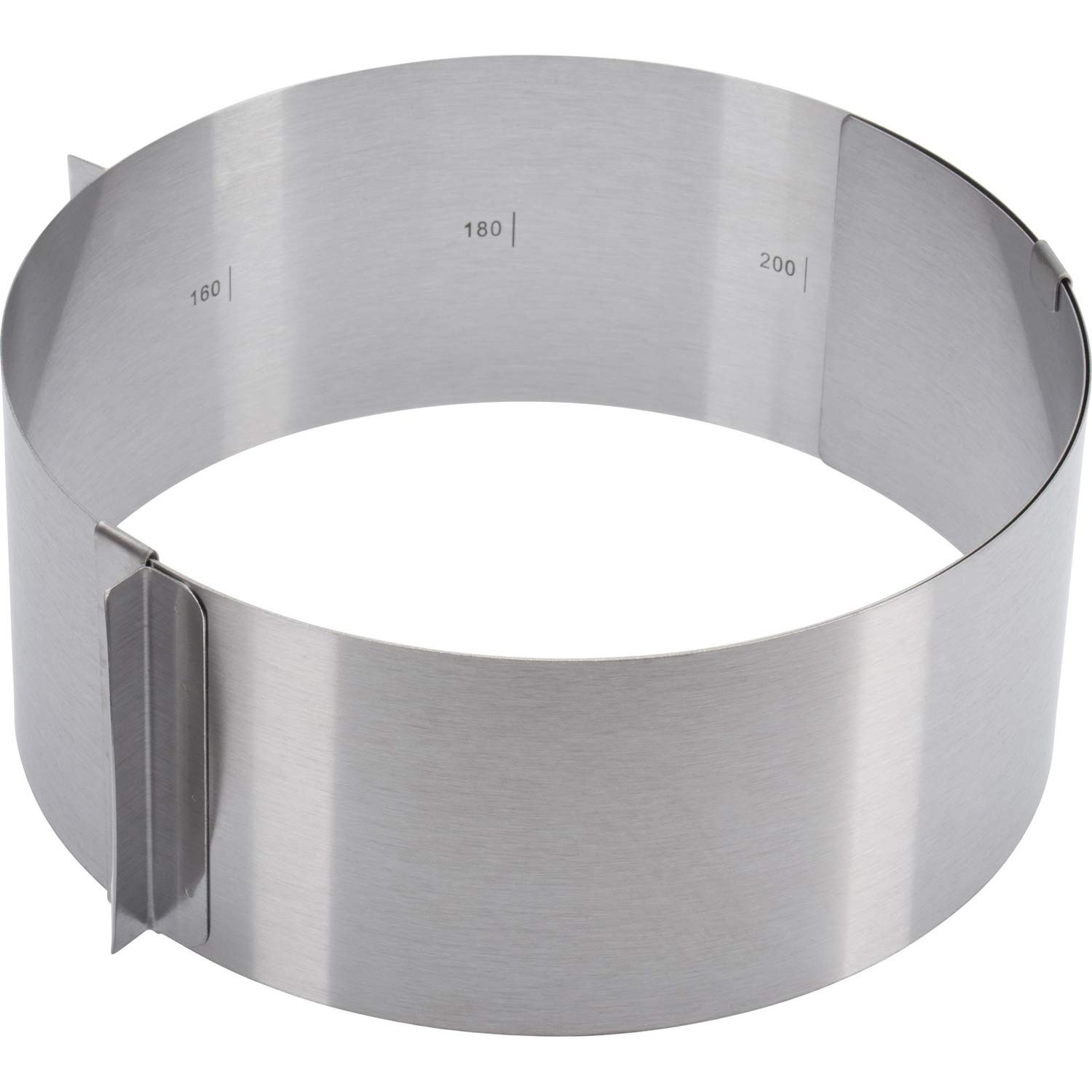 westmark-cercle-g-teau-r-glable-extra-haut-16-30-cm-acier-inoxydable-31312260 image 1