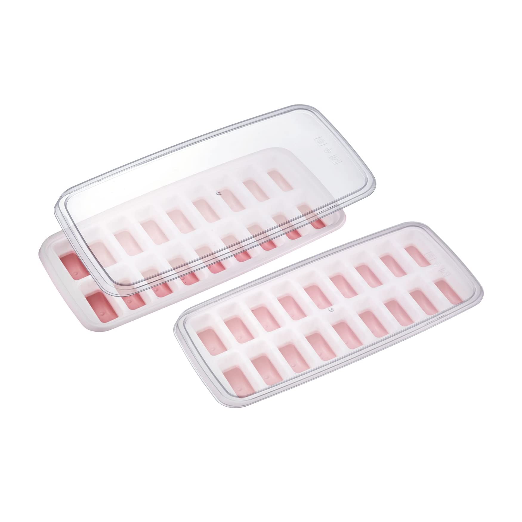 westmark-luna-52292270-lot-de-2-bacs-gla-ons-en-plastique-avec-couvercle-2-18-cu image 1