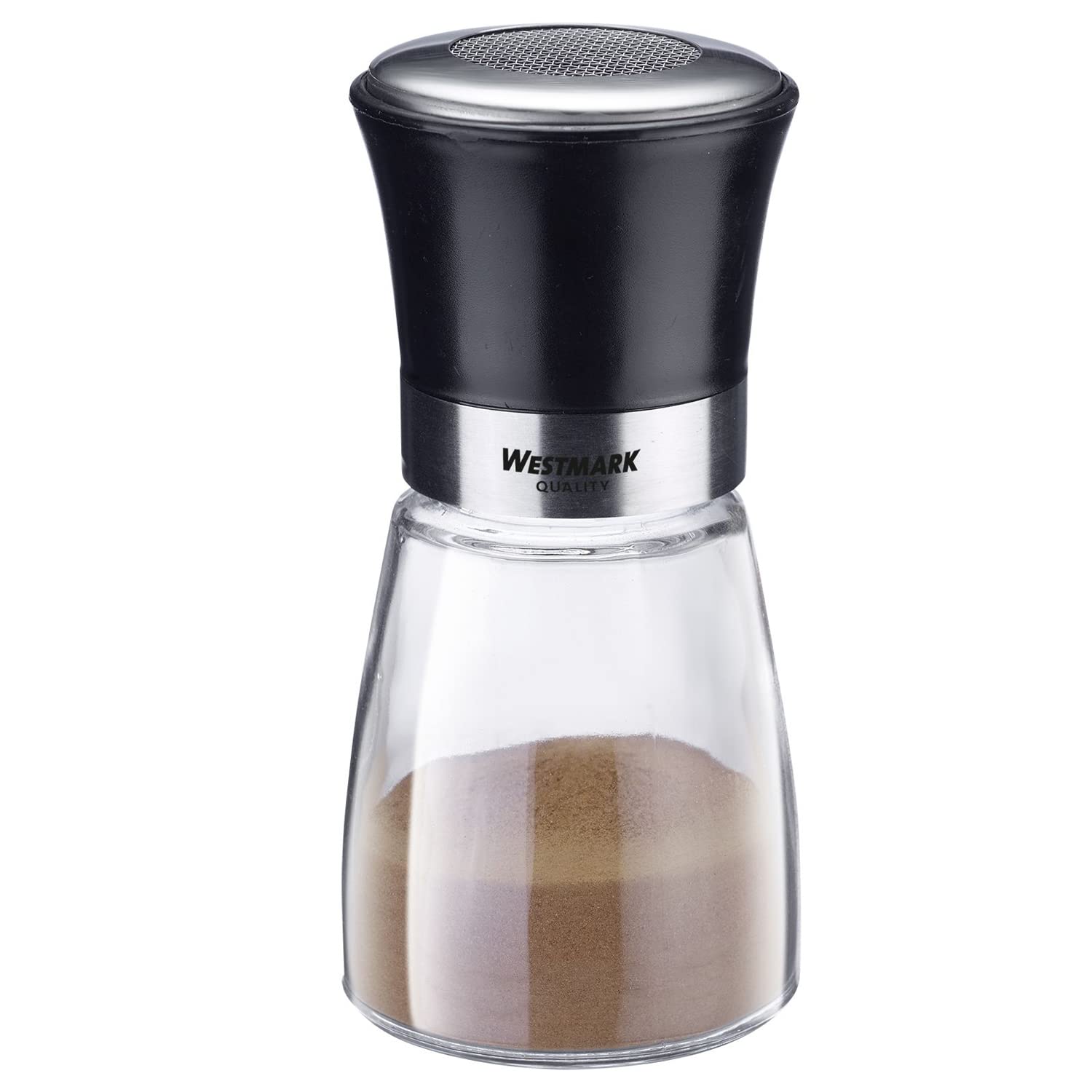 westmark-blacky-69512260-saupoudreuse-de-sucre-glace-190-ml-tamis-inox-mailles-f image 5