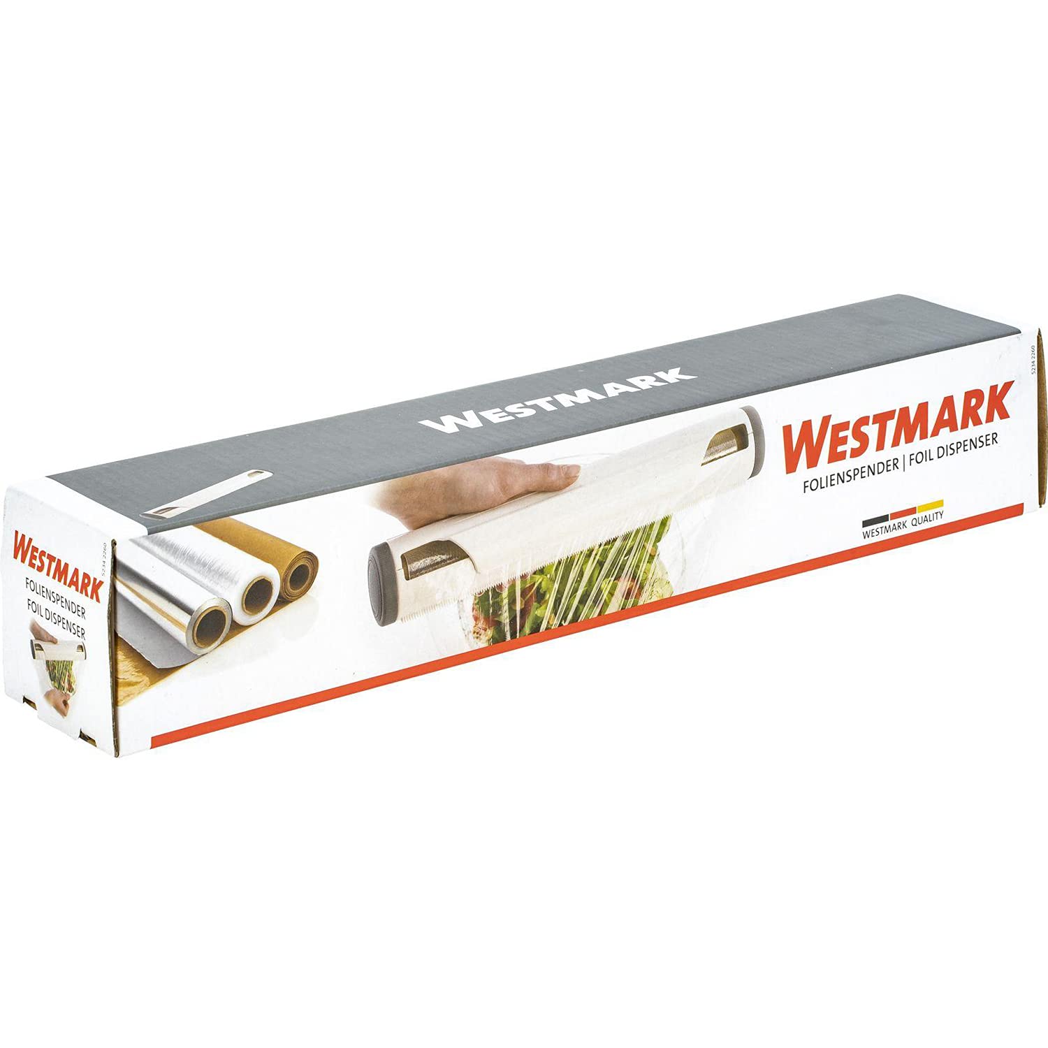 westmark-52342260-distributeur-de-film-alimentaire-avec-coupe-lame-dentel-e-plas image 7
